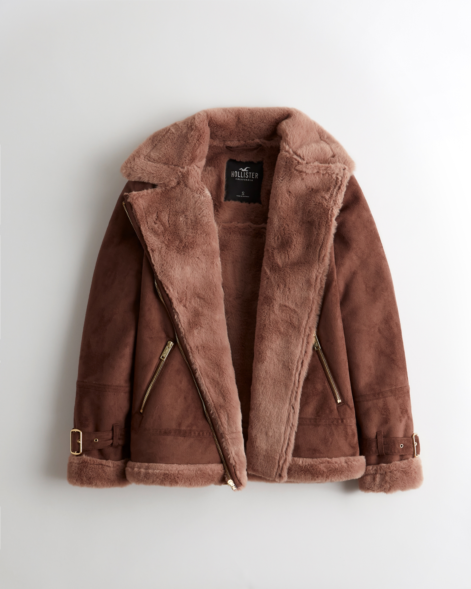 hollister biker jacket