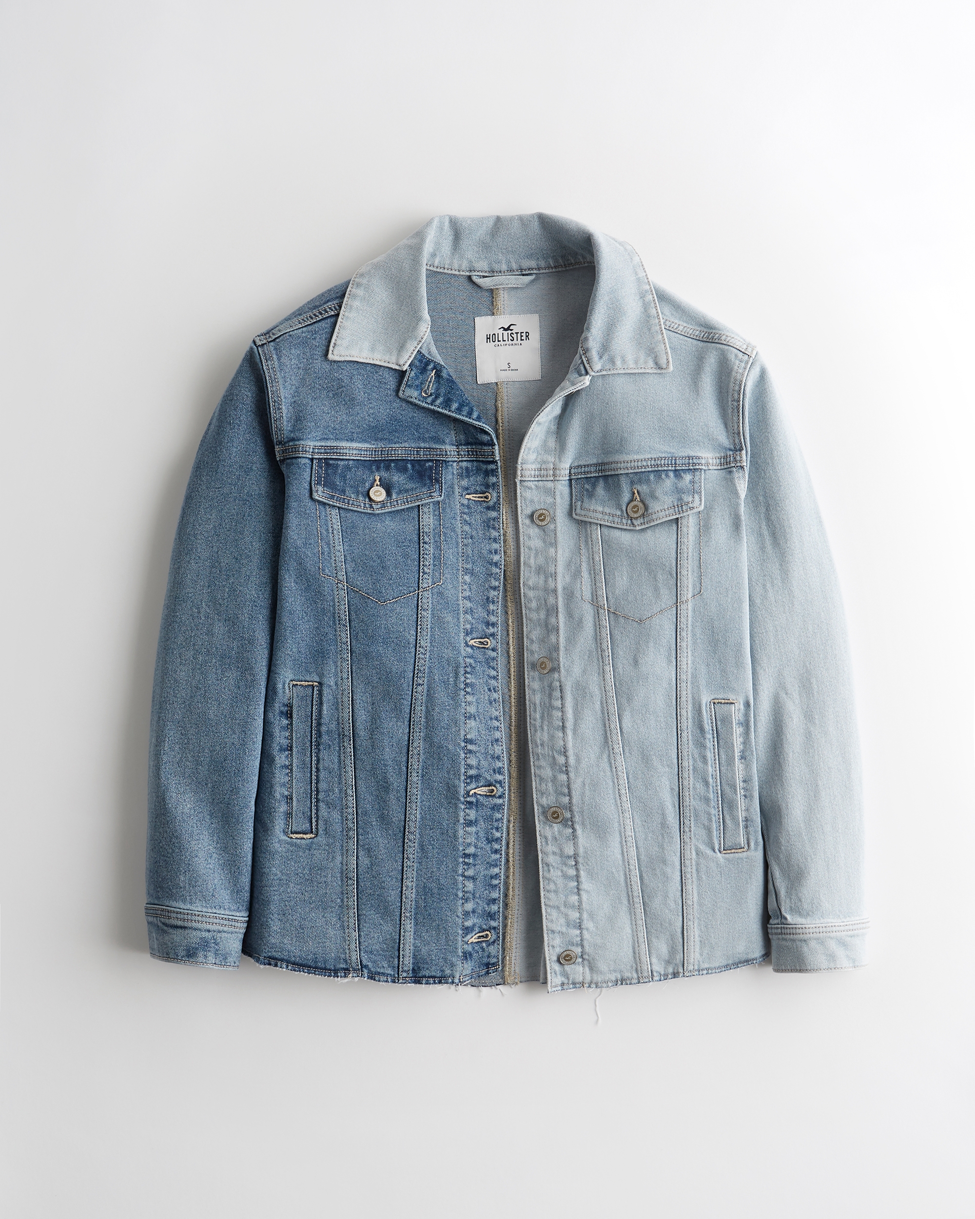 jean jacket hollister
