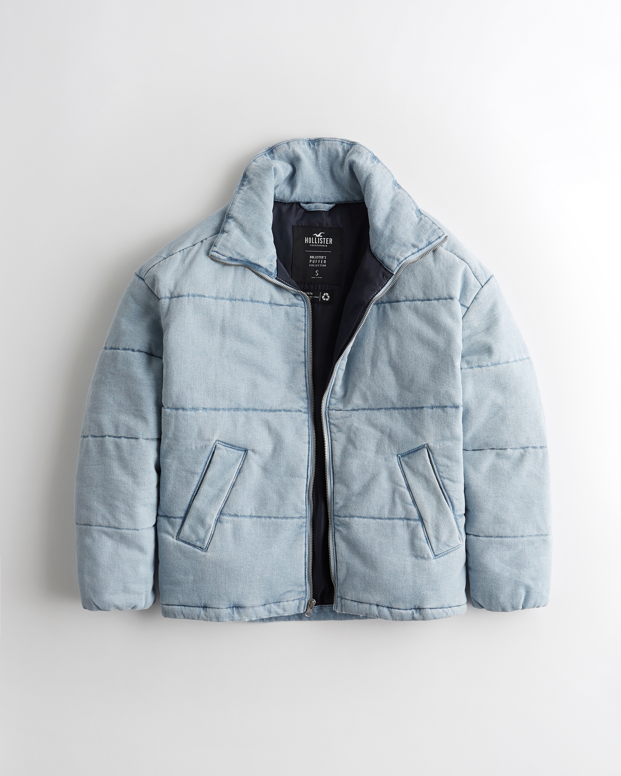 hollister puffy jacket