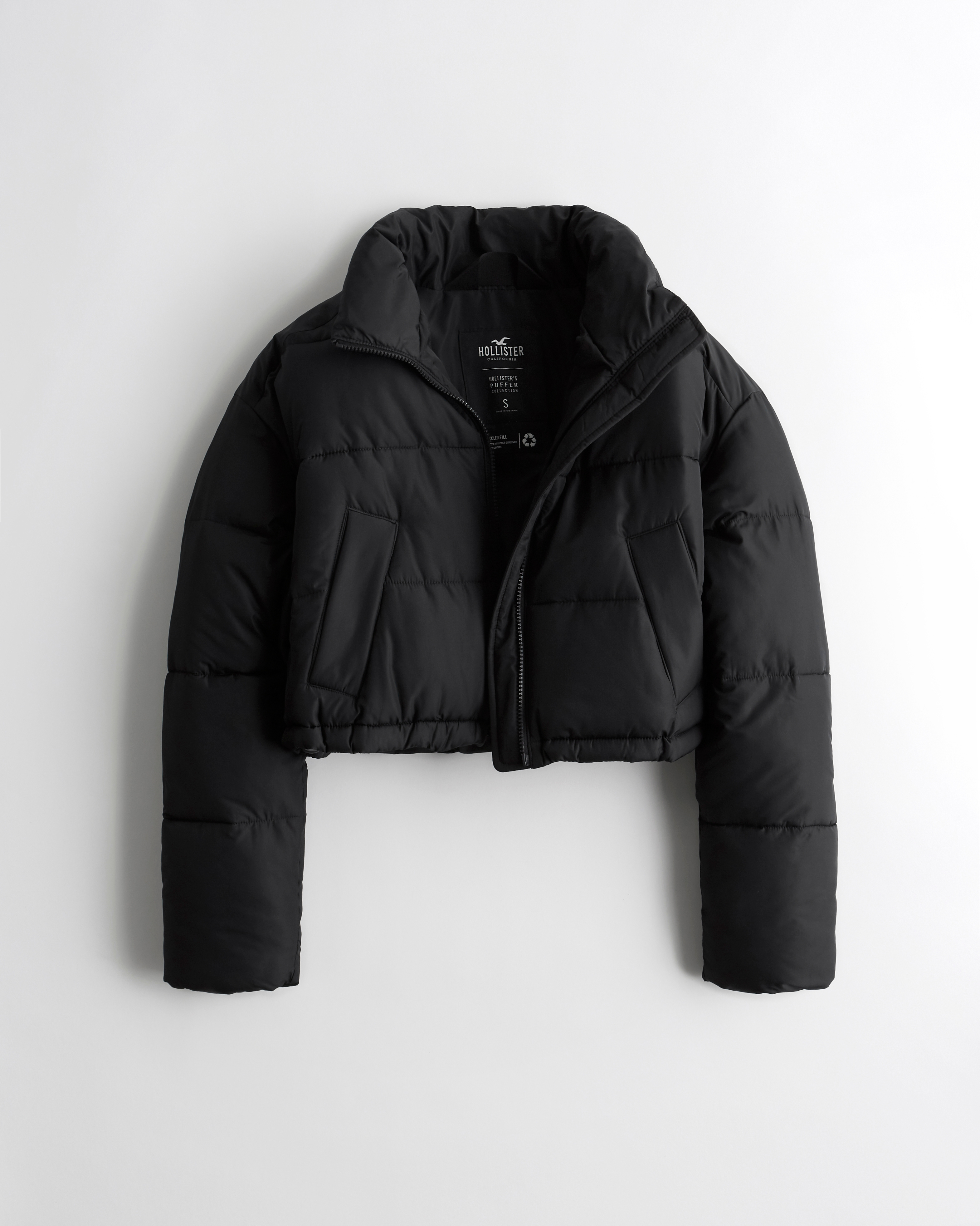 hollister puffer jacket