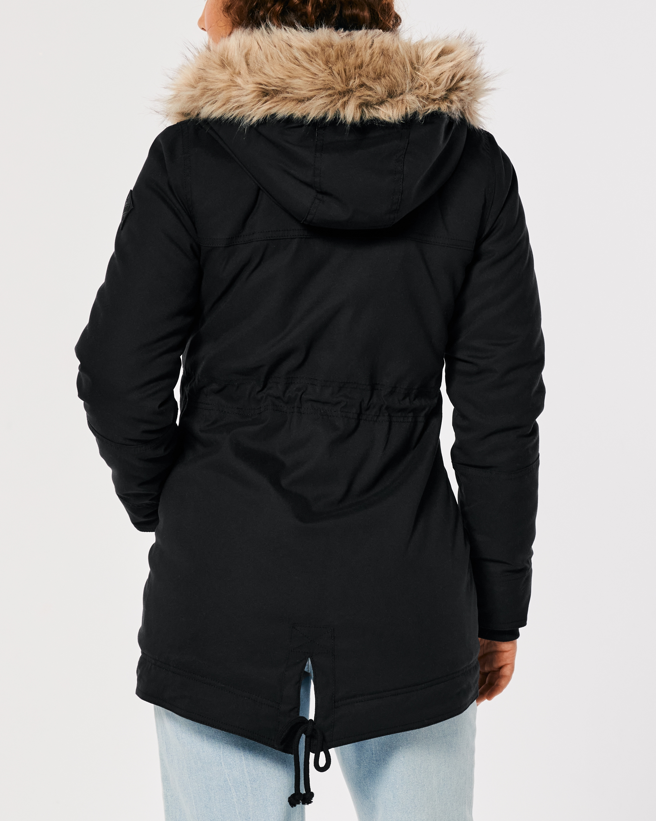 Women's Faux Fur-Lined Cozy Parka