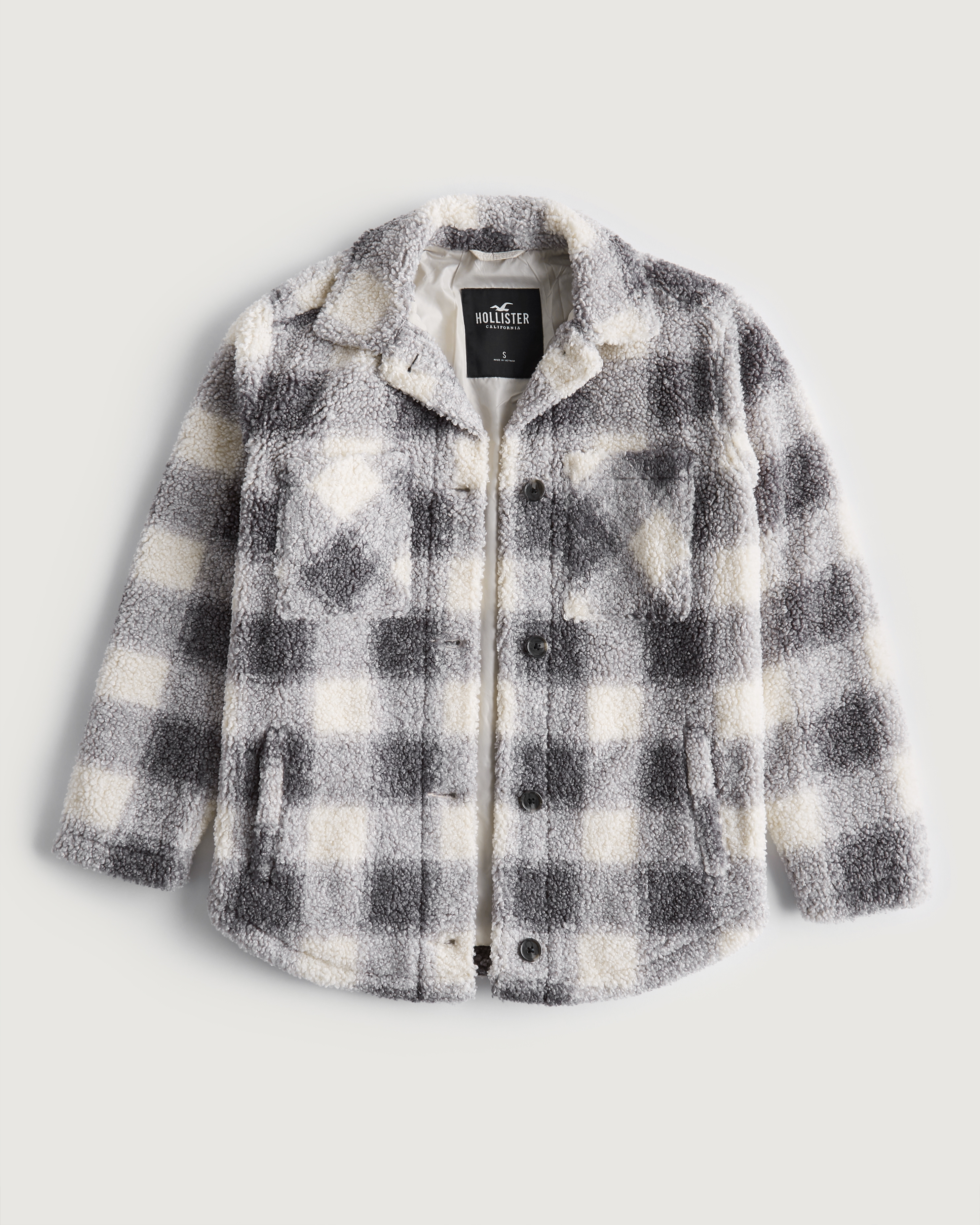 long wool shirt jacket hollister