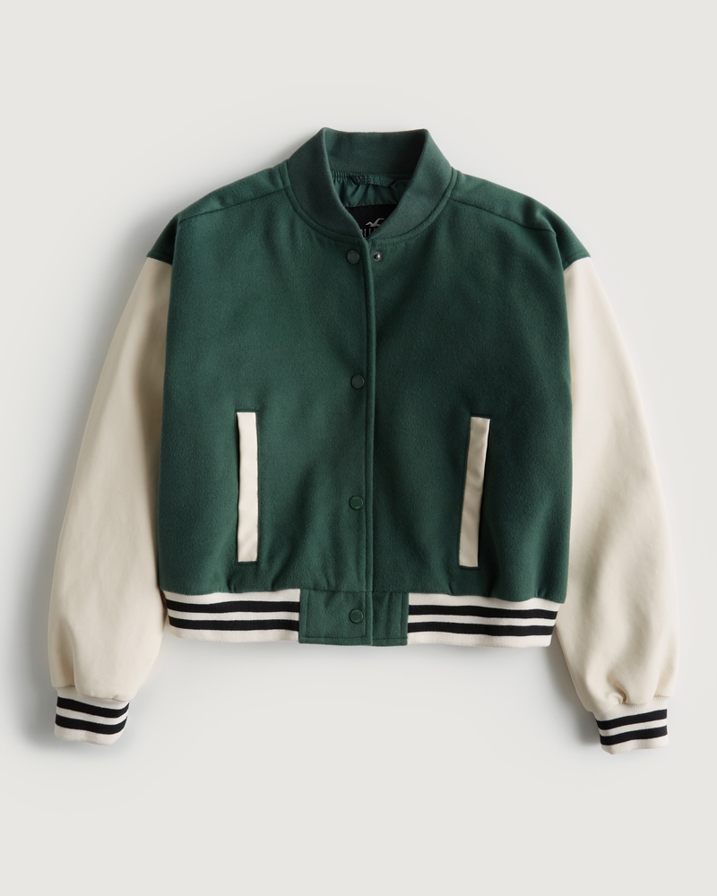 Hollister VARSITY BOMBER JACKET Wishupon