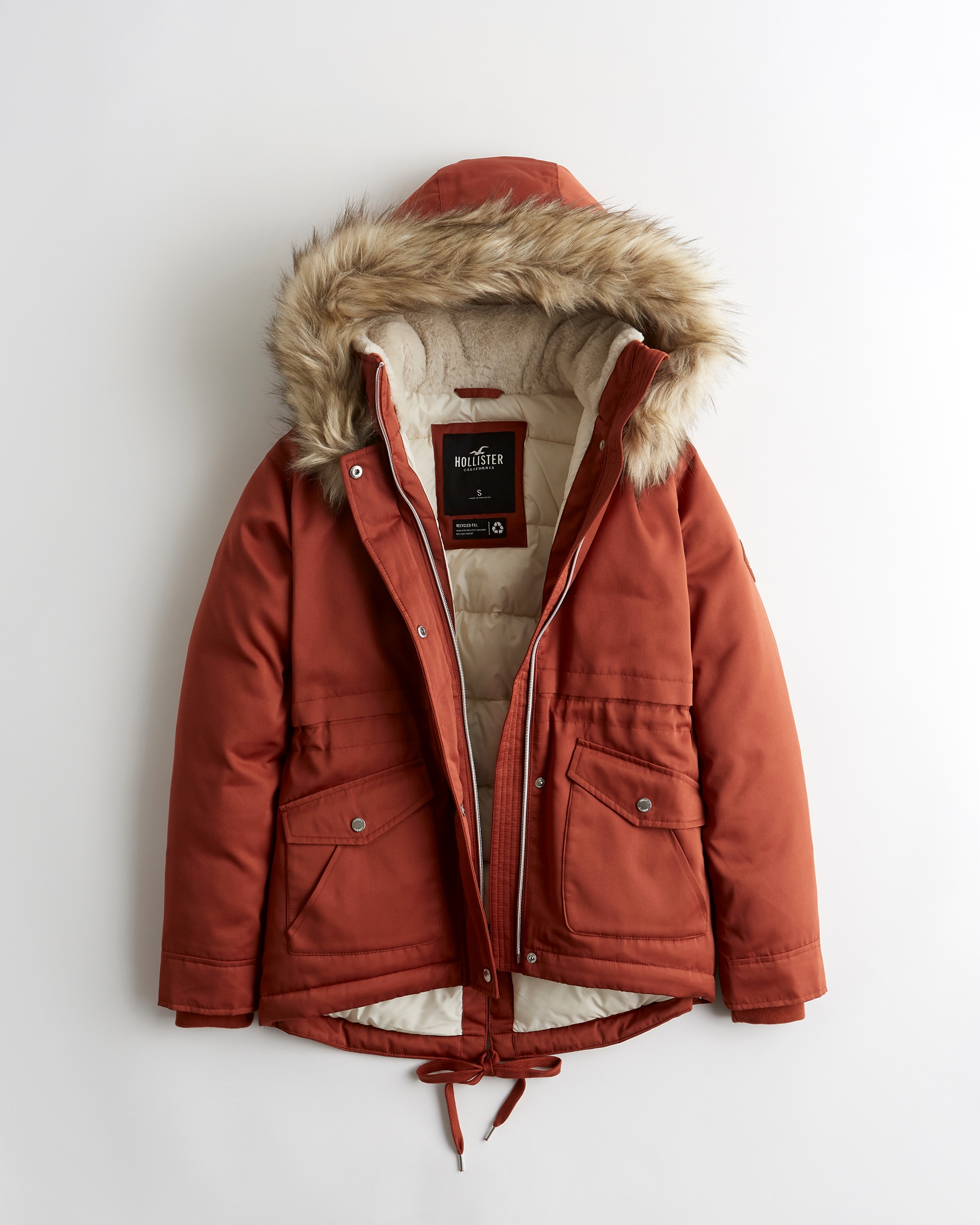 hollister womens coats uk