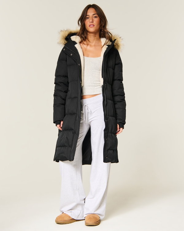 Hollister Feel Good Parka, Black view 2