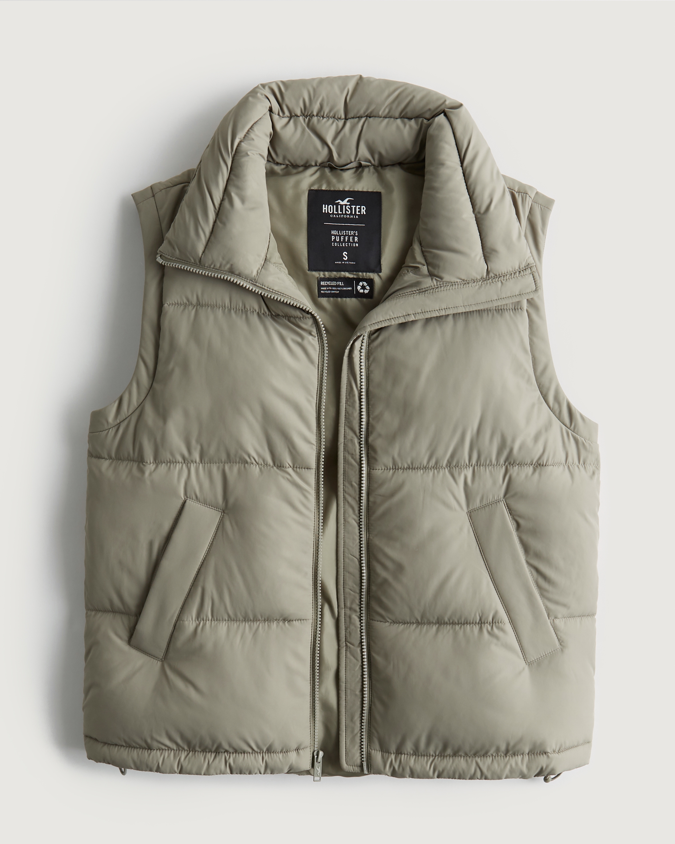 hollister vests