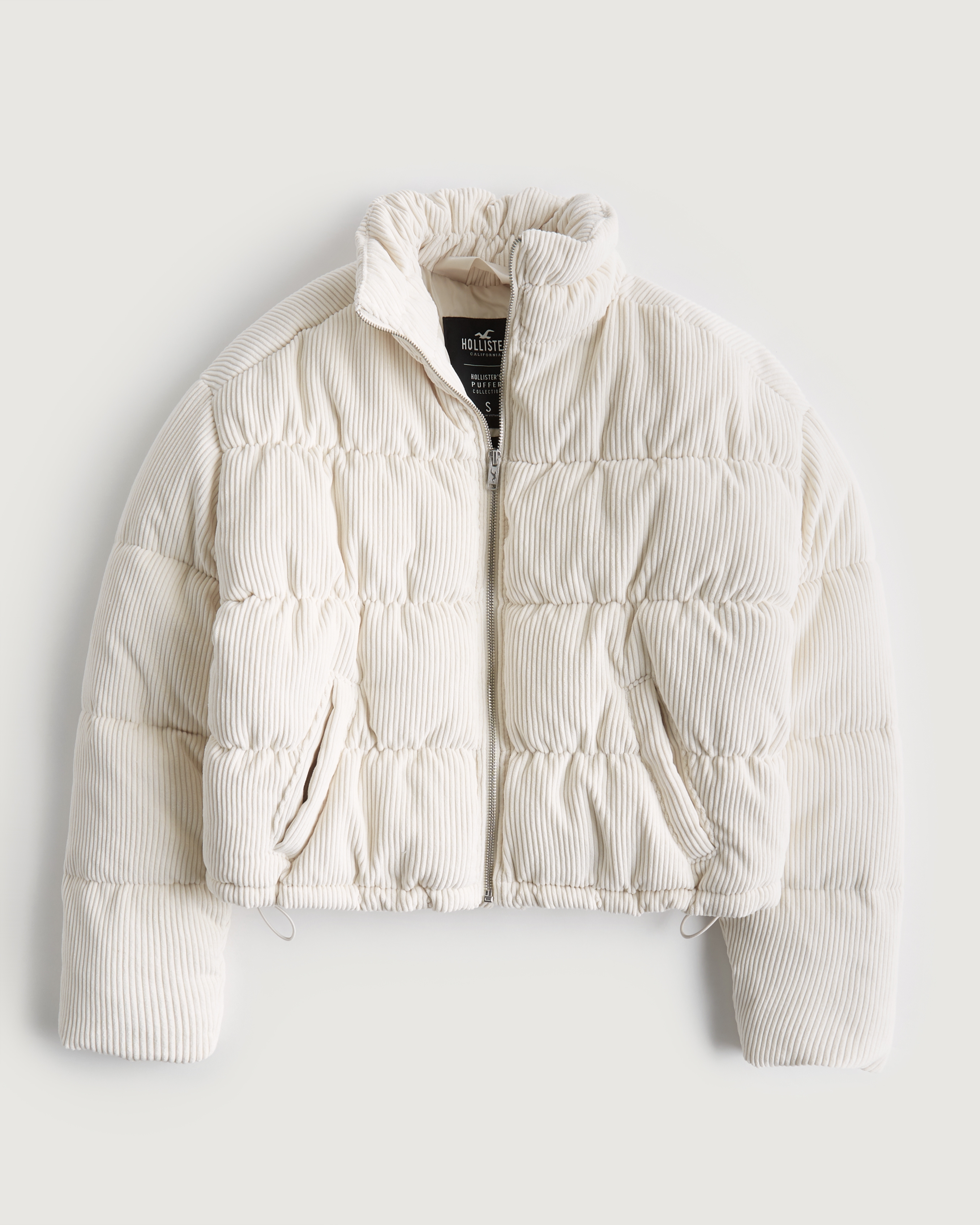 Hollister mock neck clearance puffer jacket