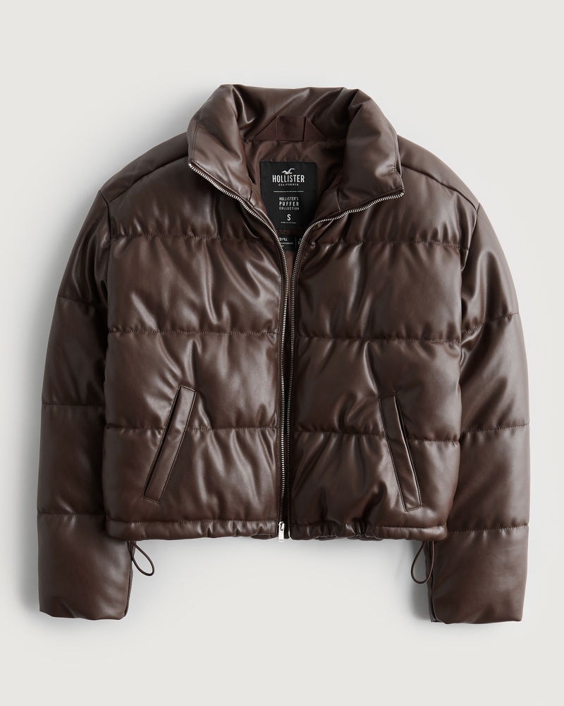 Hollister, Jackets & Coats, Hollister Mockneck Lightweight Puffer Jacket