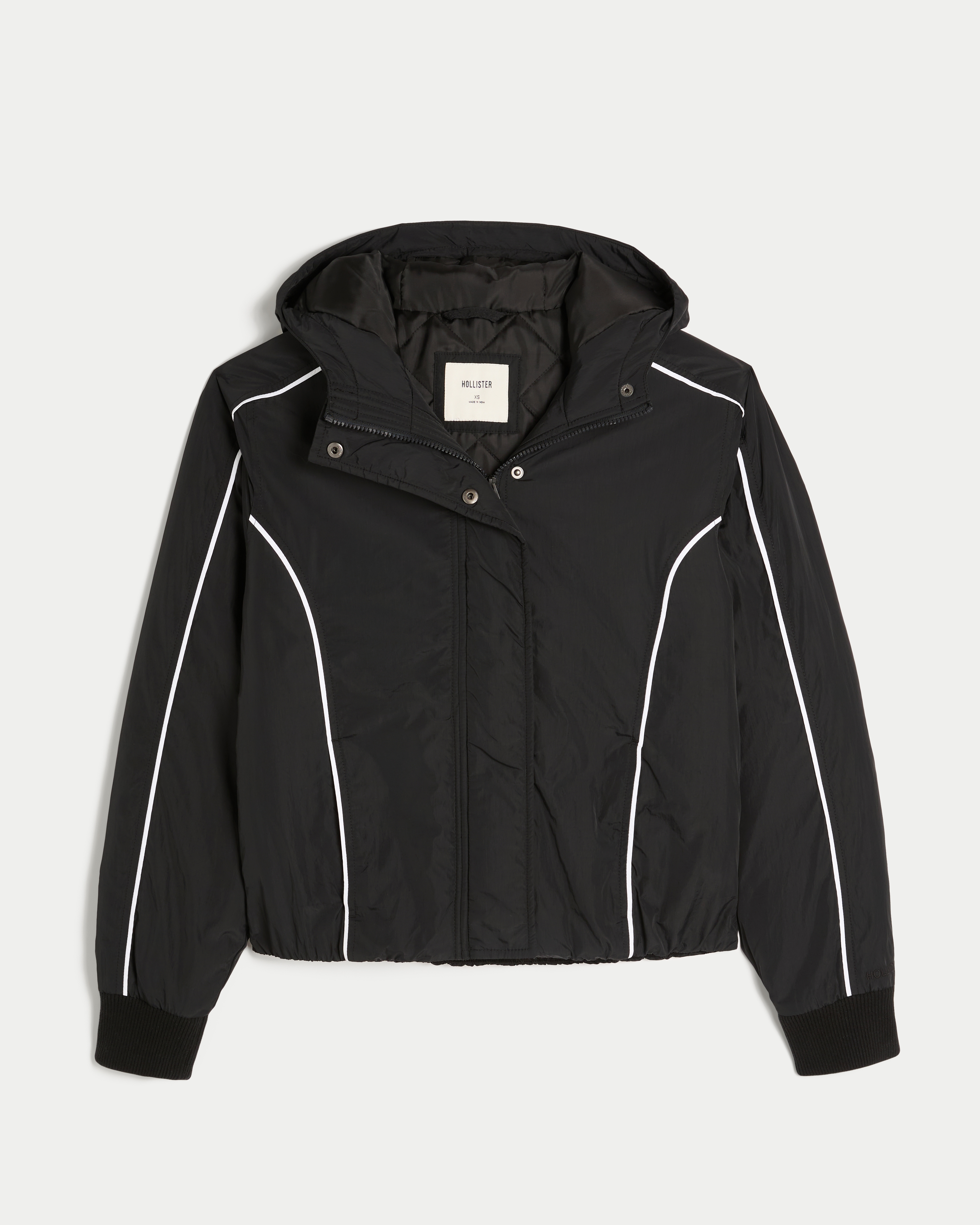 Hooded Windbreaker Jacket