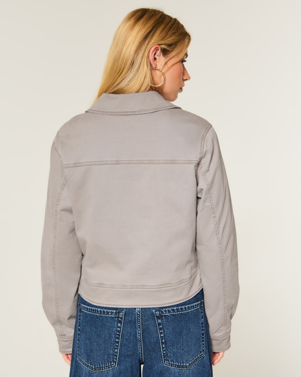 Classic Twill Jacket, Driftwood view 2