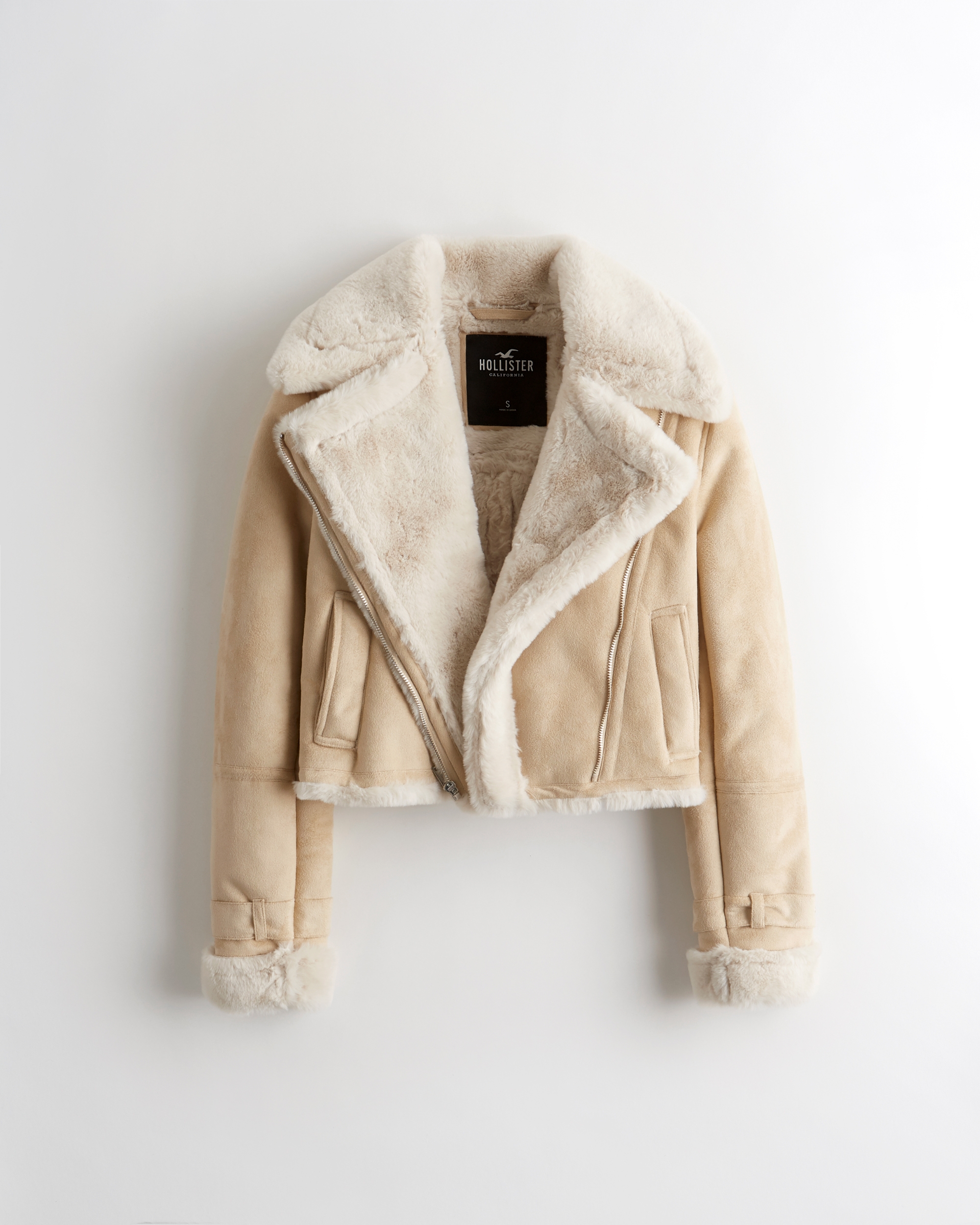 hollister biker jacket