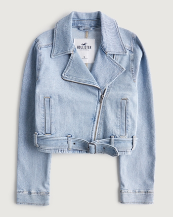 Hollister biker jeans store