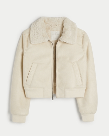 Hollister cheap suede jacket