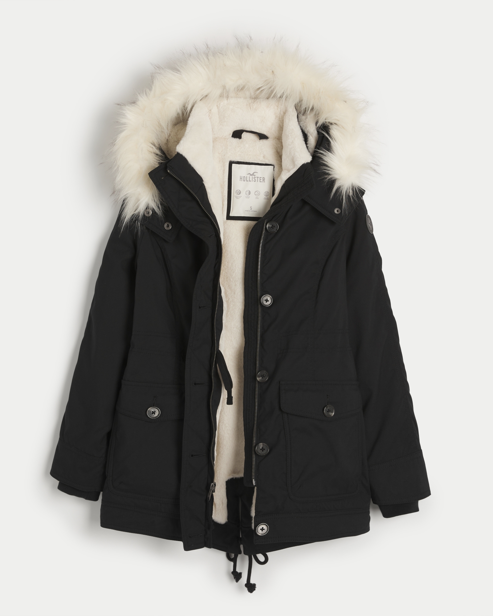 Arrow Point Parka  Hollister clothes, Cool outfits, Long winter coats