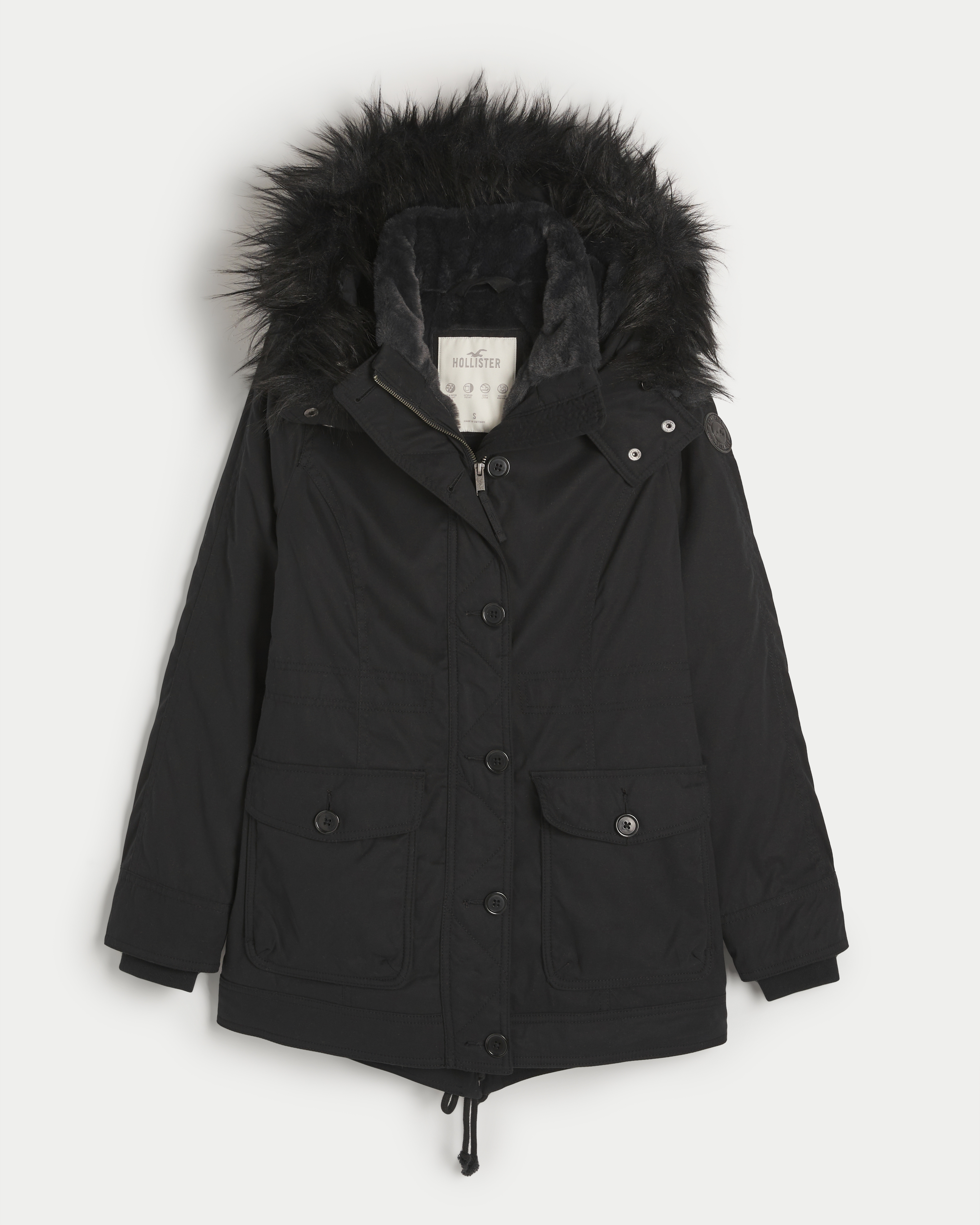 Hollister fur shop jacket