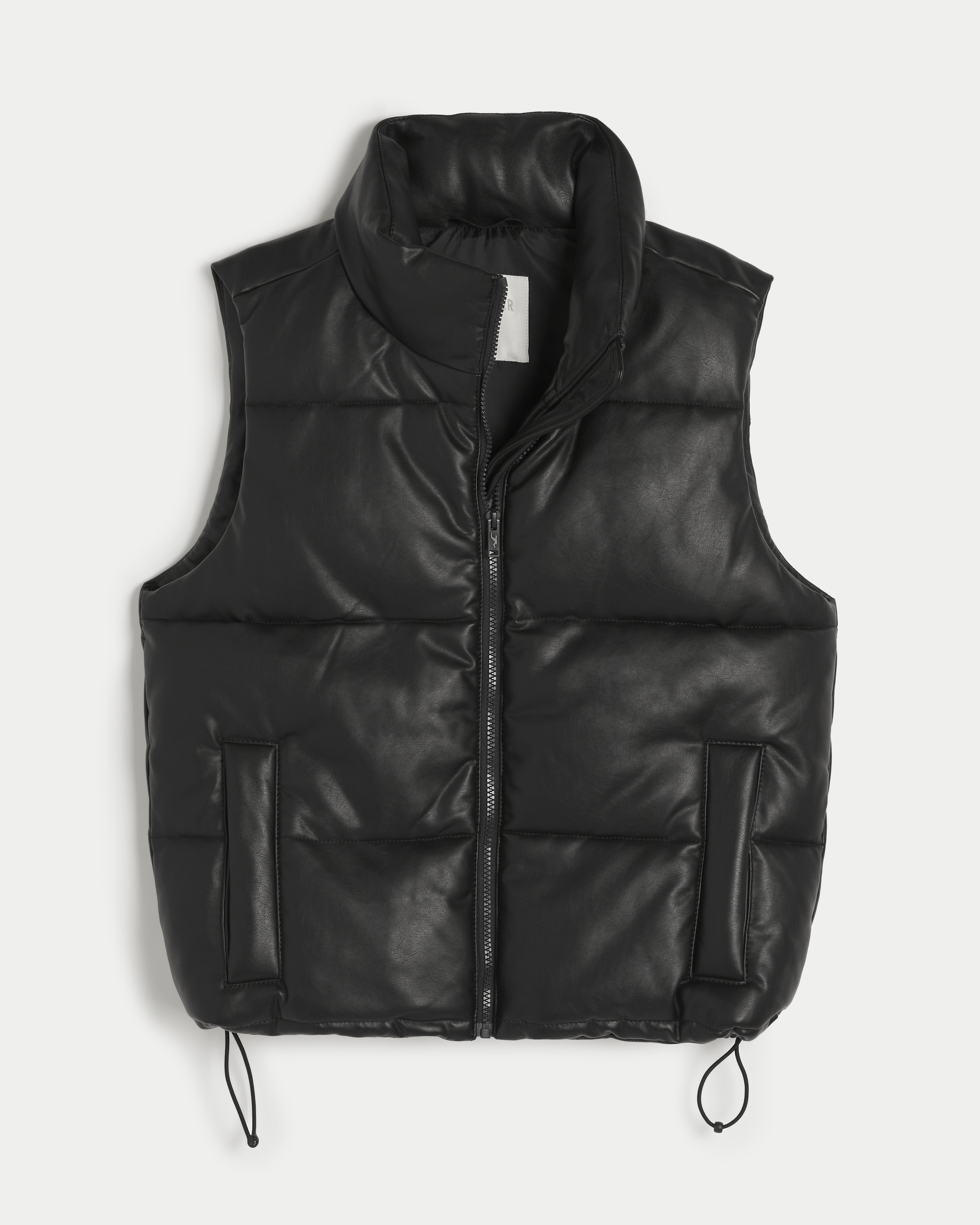 Ultimate Vegan Leather Puffer Vest
