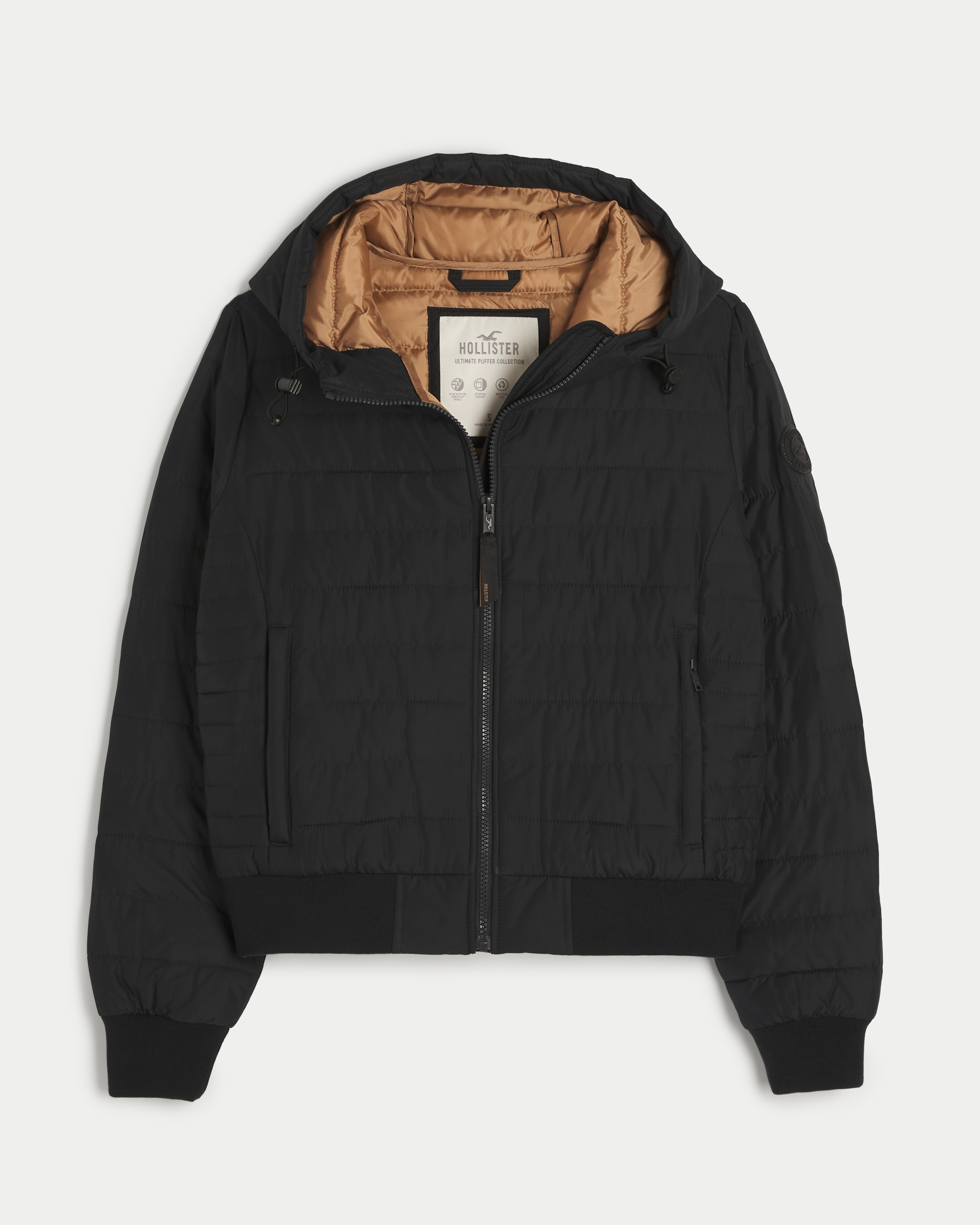 Hollister Puffer Jacket - Gem