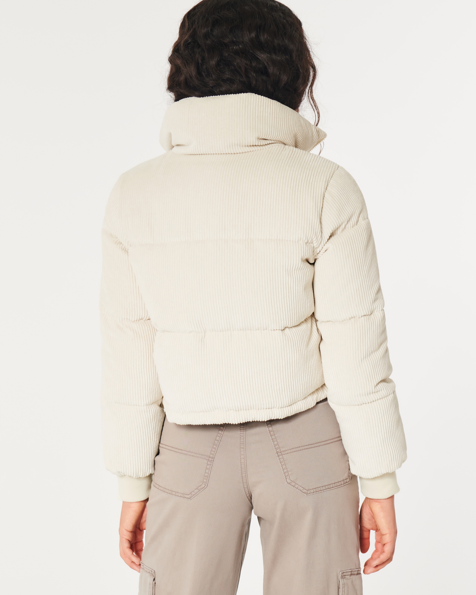 Women's Ultimate Corduroy Mini Puffer Jacket, Women's Sale