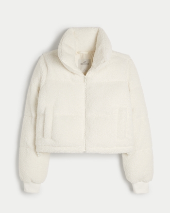Hollister teddy bear coat discount