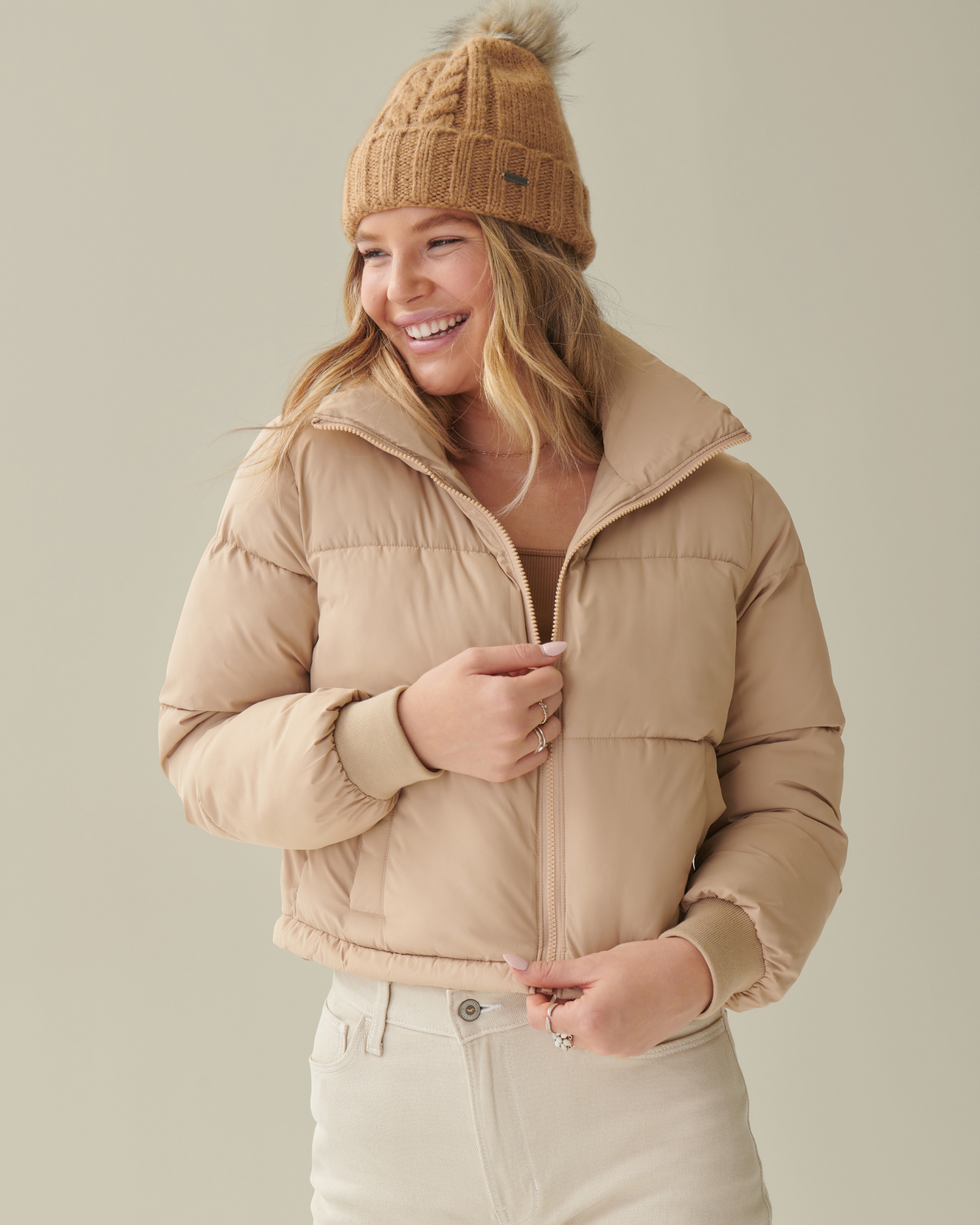 Women's Ultimate Mini Sherpa Puffer Jacket, Women's Jackets & Coats
