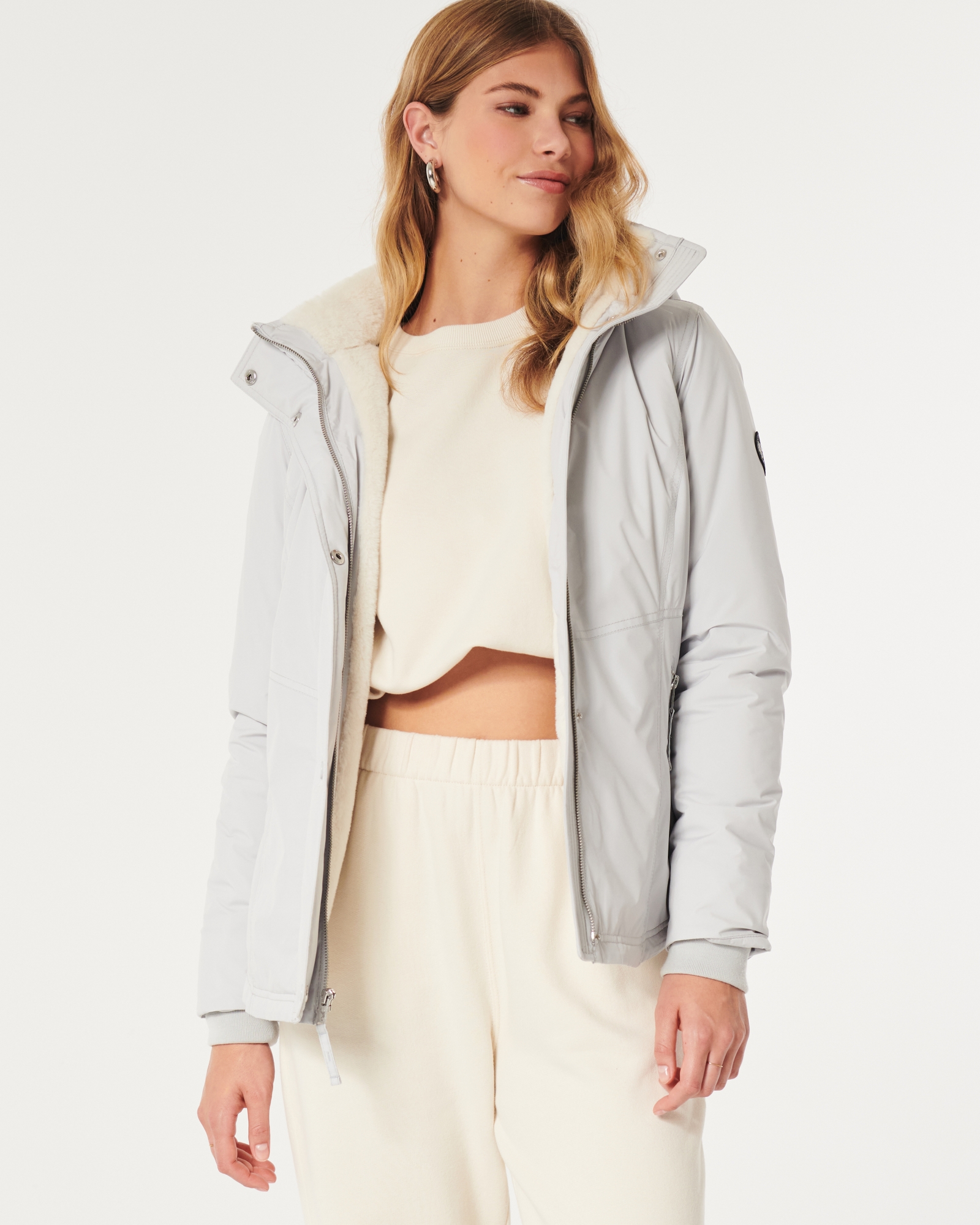 Women's All-Weather Faux Fur-Lined Jacket, Women's Sale