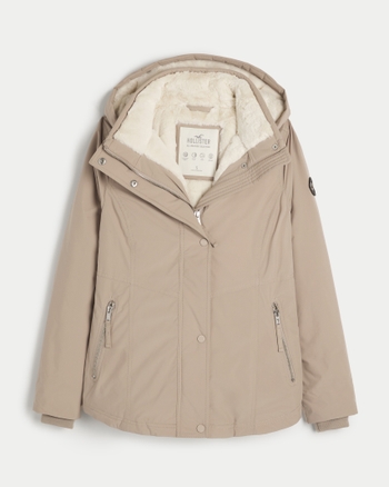 Hollister all weather jacket women's top