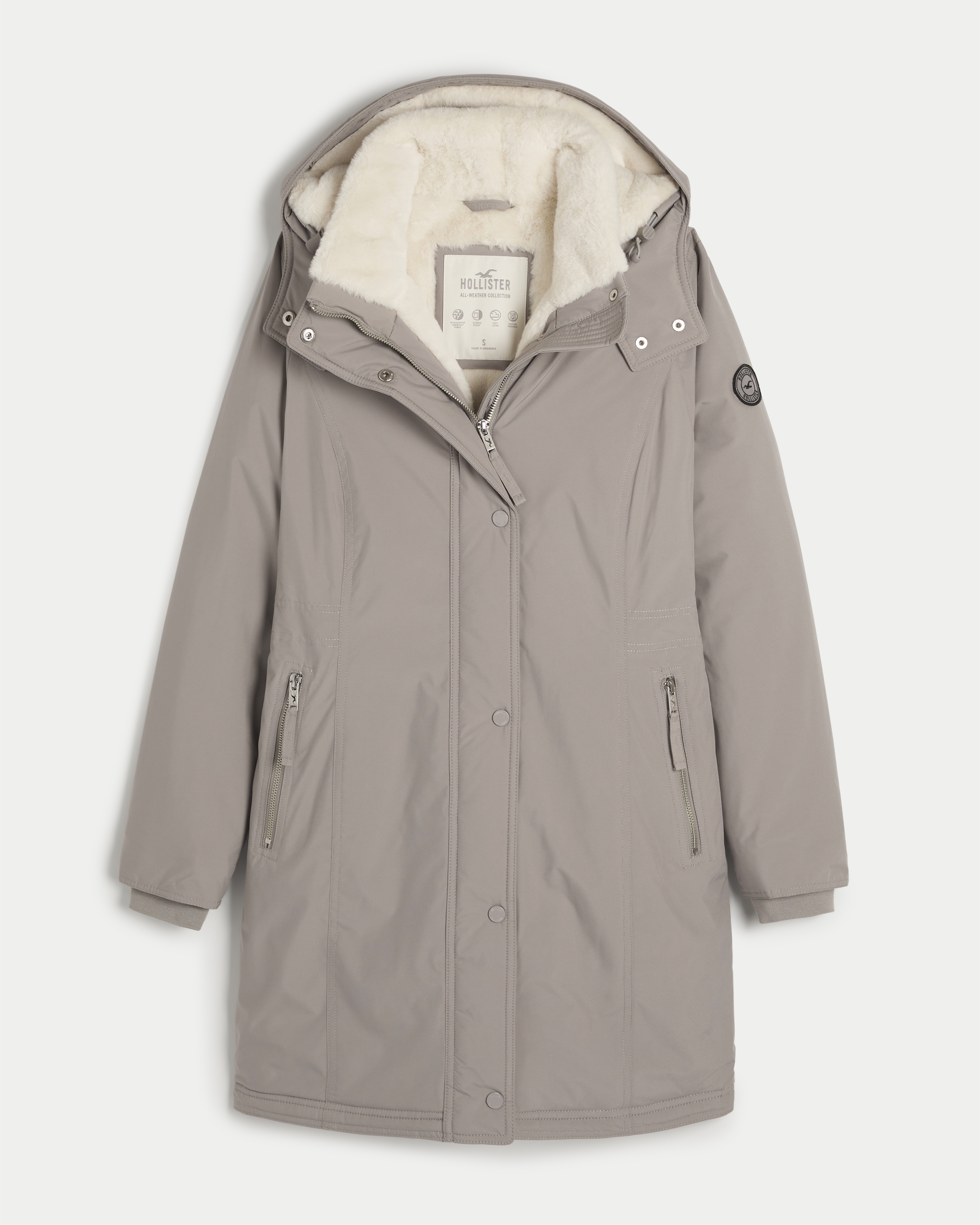 Hollister winter store parka