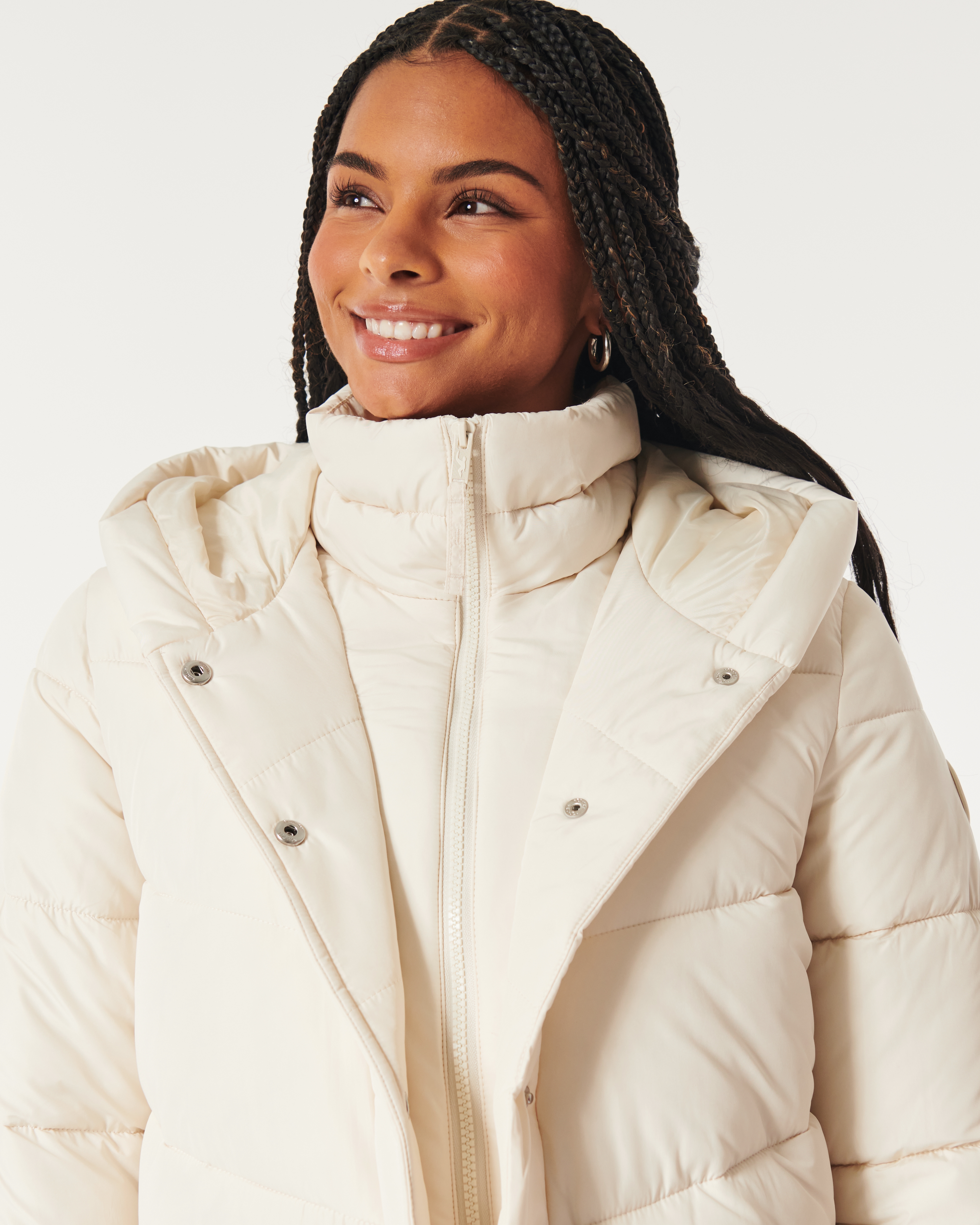 Hollister on sale puffer parka