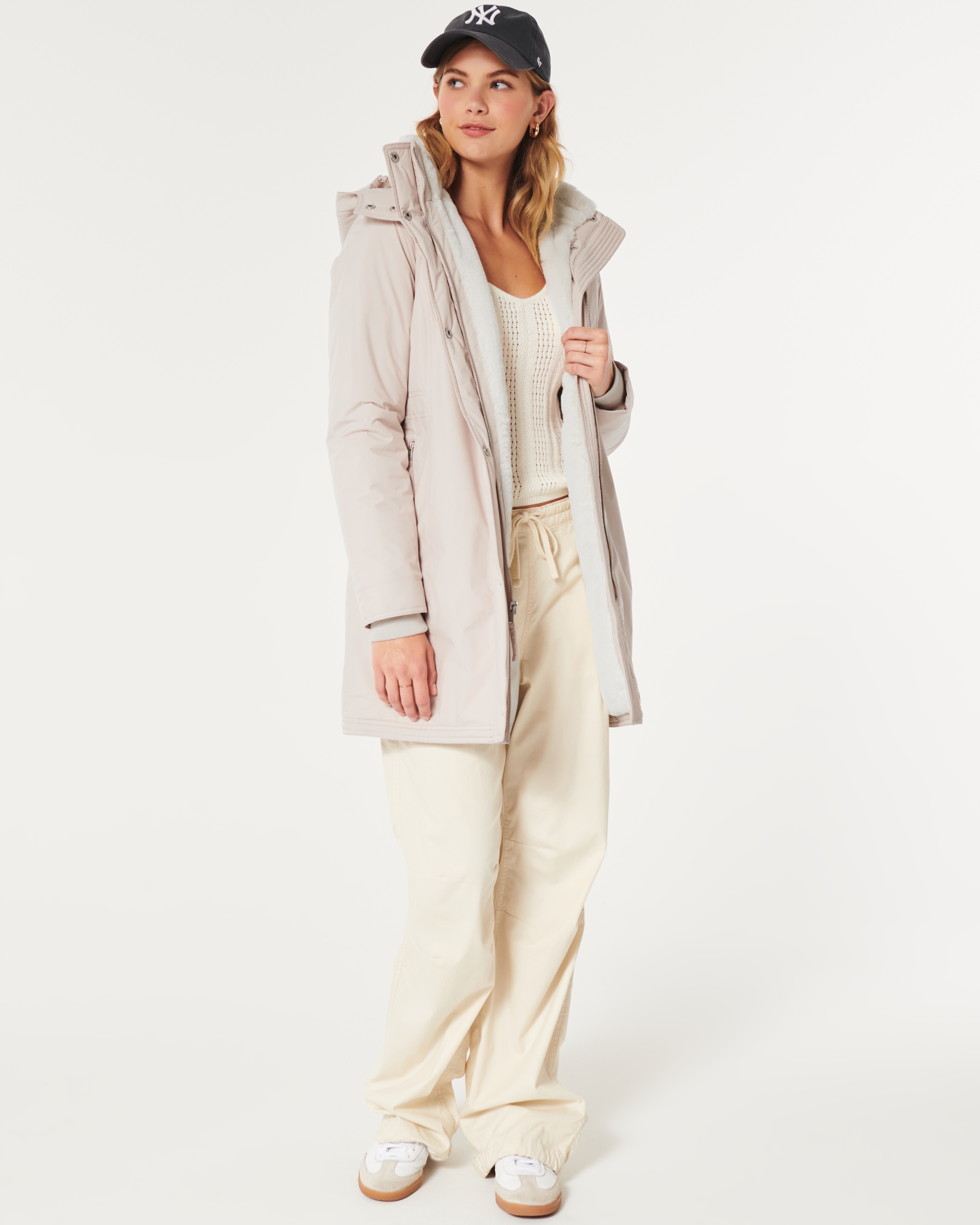 Parka hollister femme cheap kaki