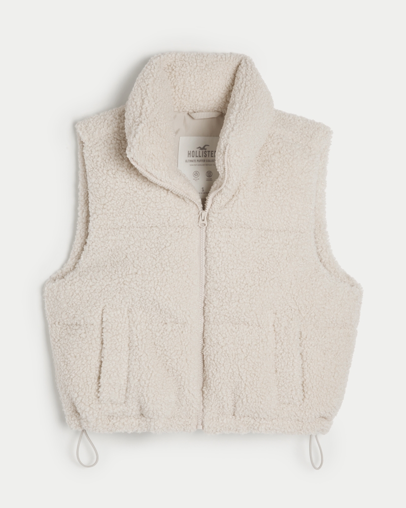 Hollister puffer outlet vest