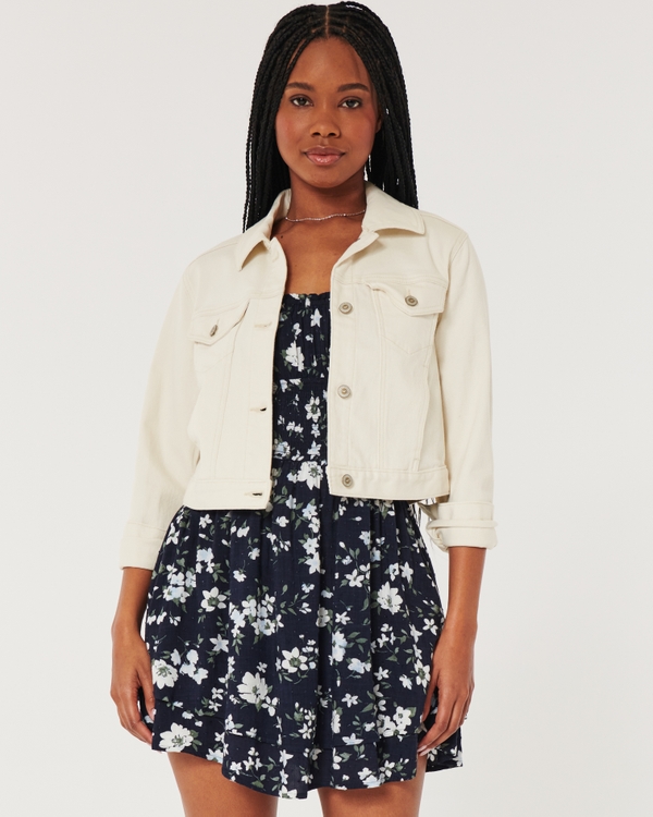 Hollister womens shop denim jacket