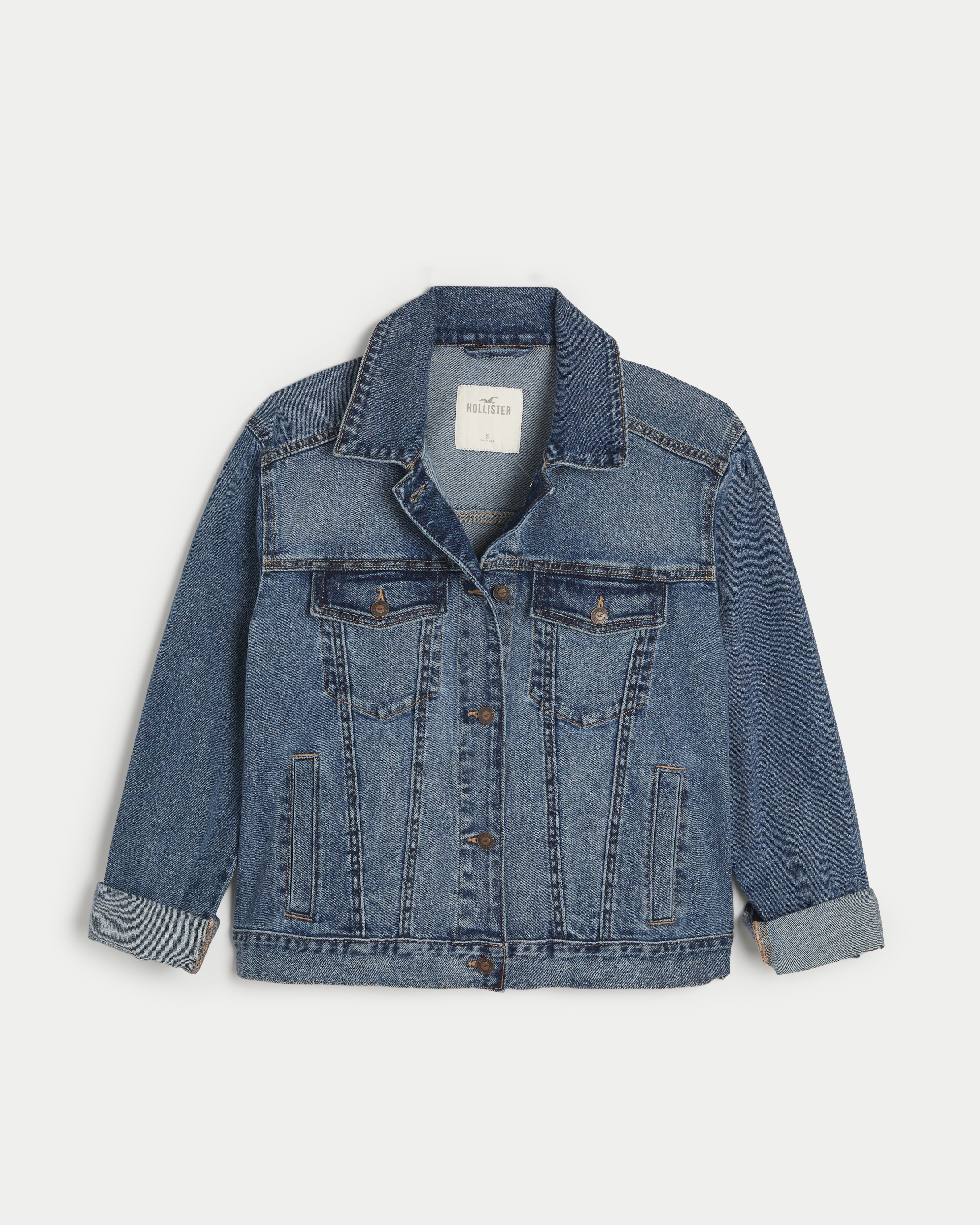 Medium Wash Denim Jacket