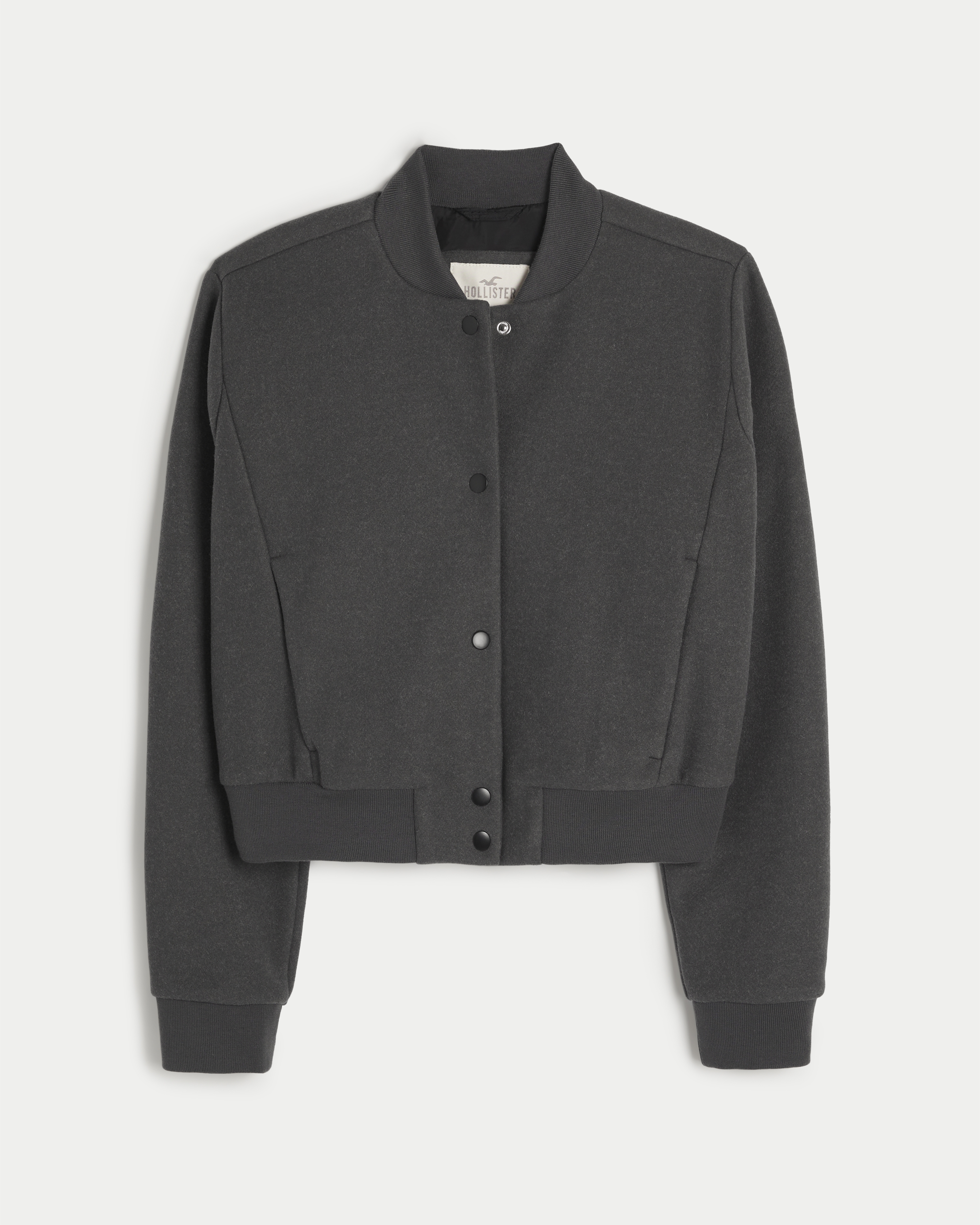 Hollister on sale wool jacket