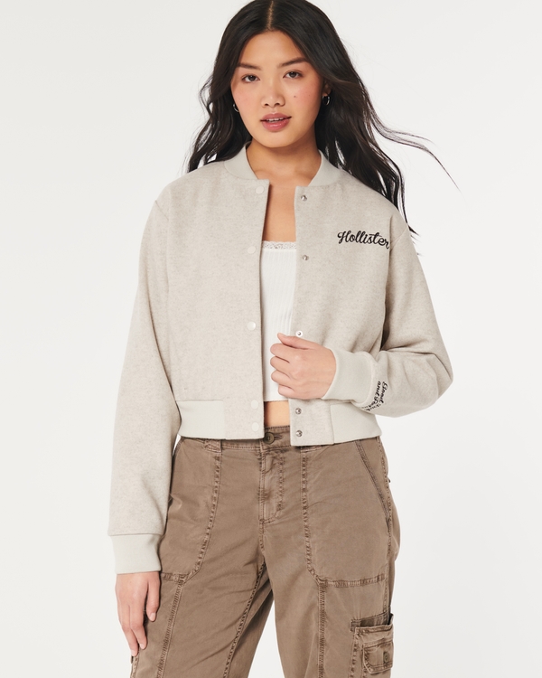 Bomber jacket hot sale womens hollister