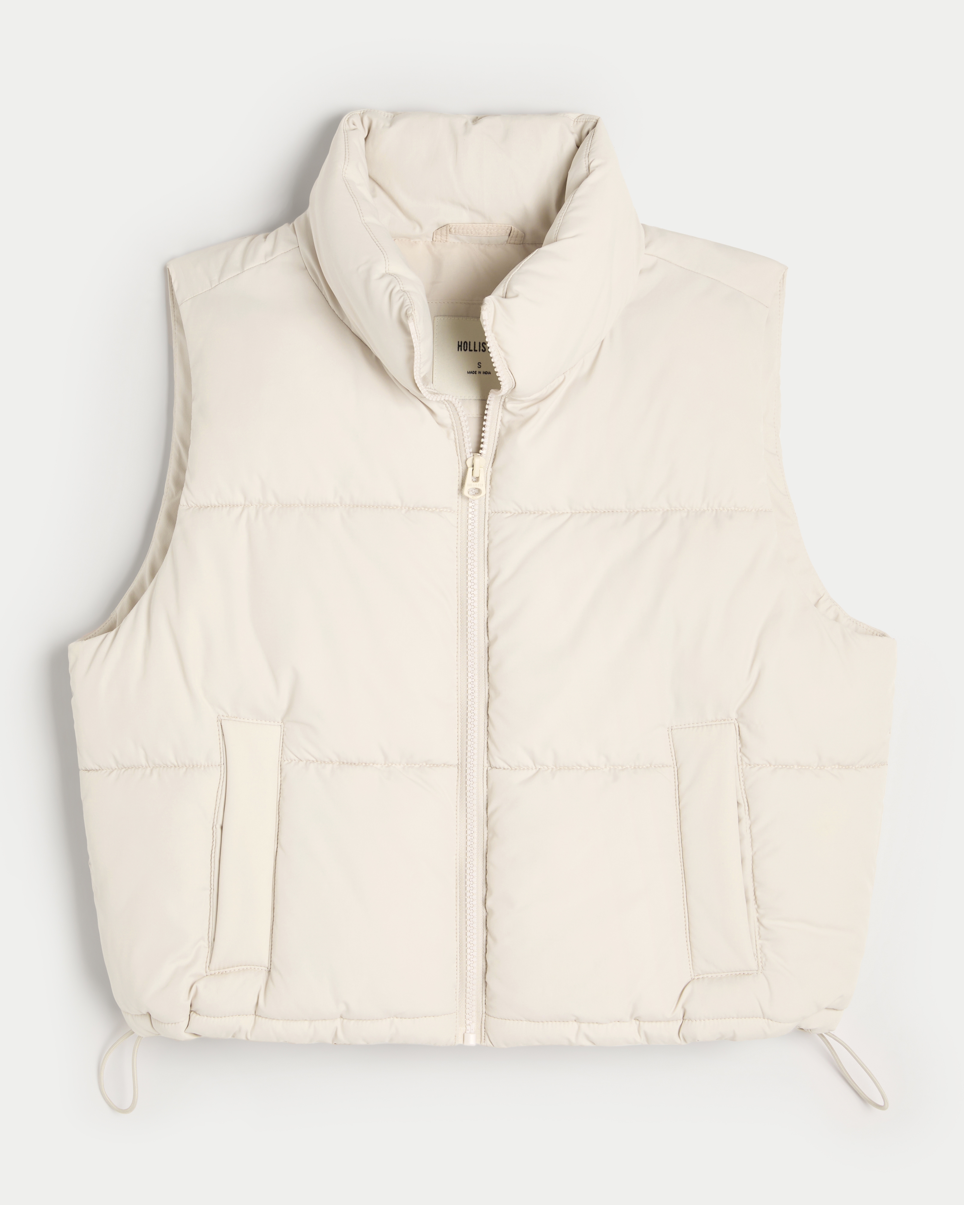 Mini Zip-Up Puffer Vest