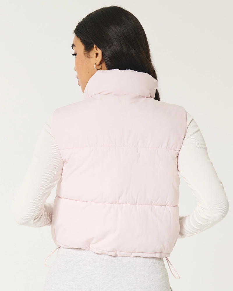 Mini Zip-Up Puffer Vest