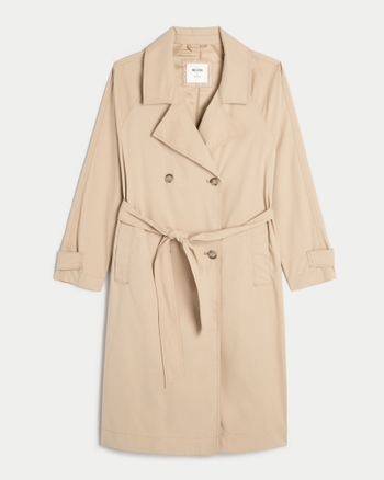 Monki soft trench coat discount