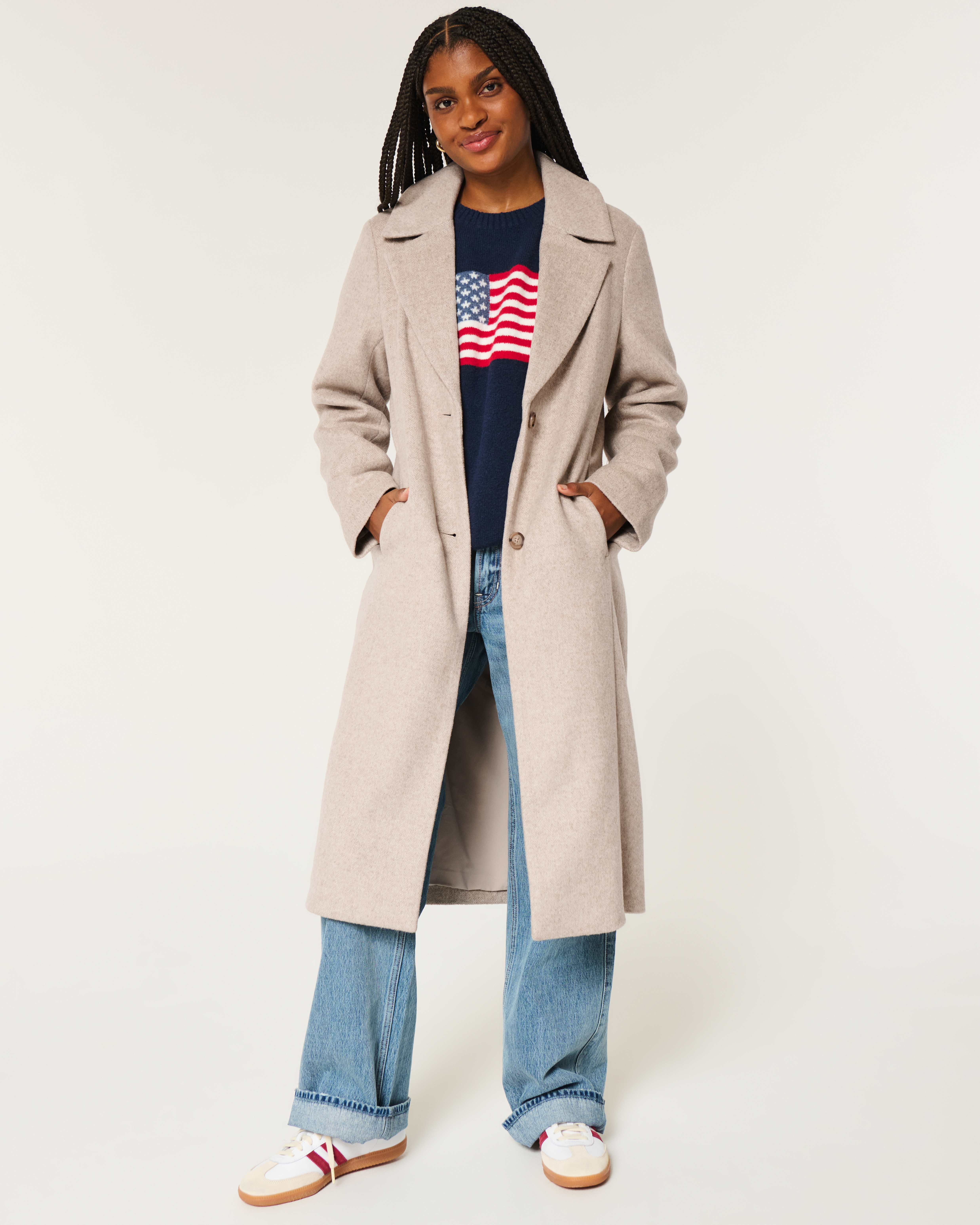 Hollister on sale coat