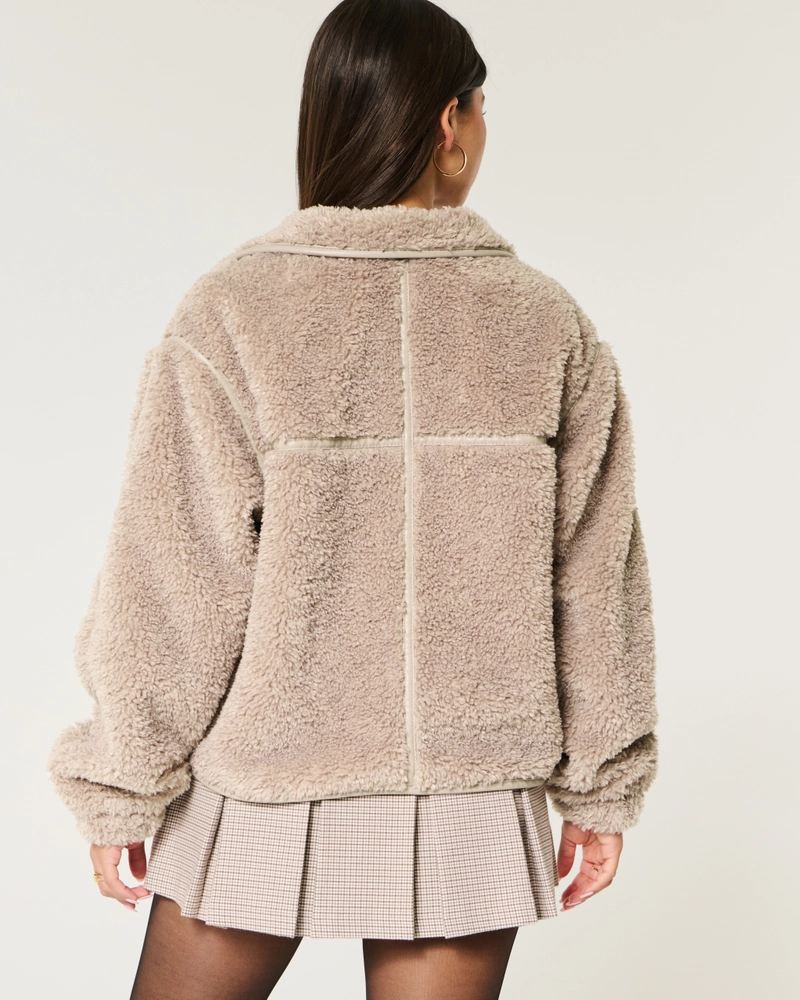 Sherpa Biker Jacket