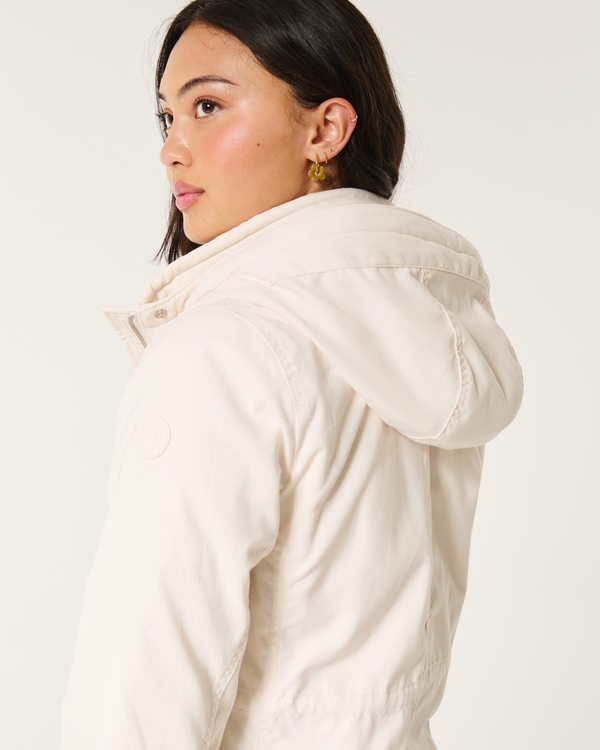 Faux Fur-Lined Parka