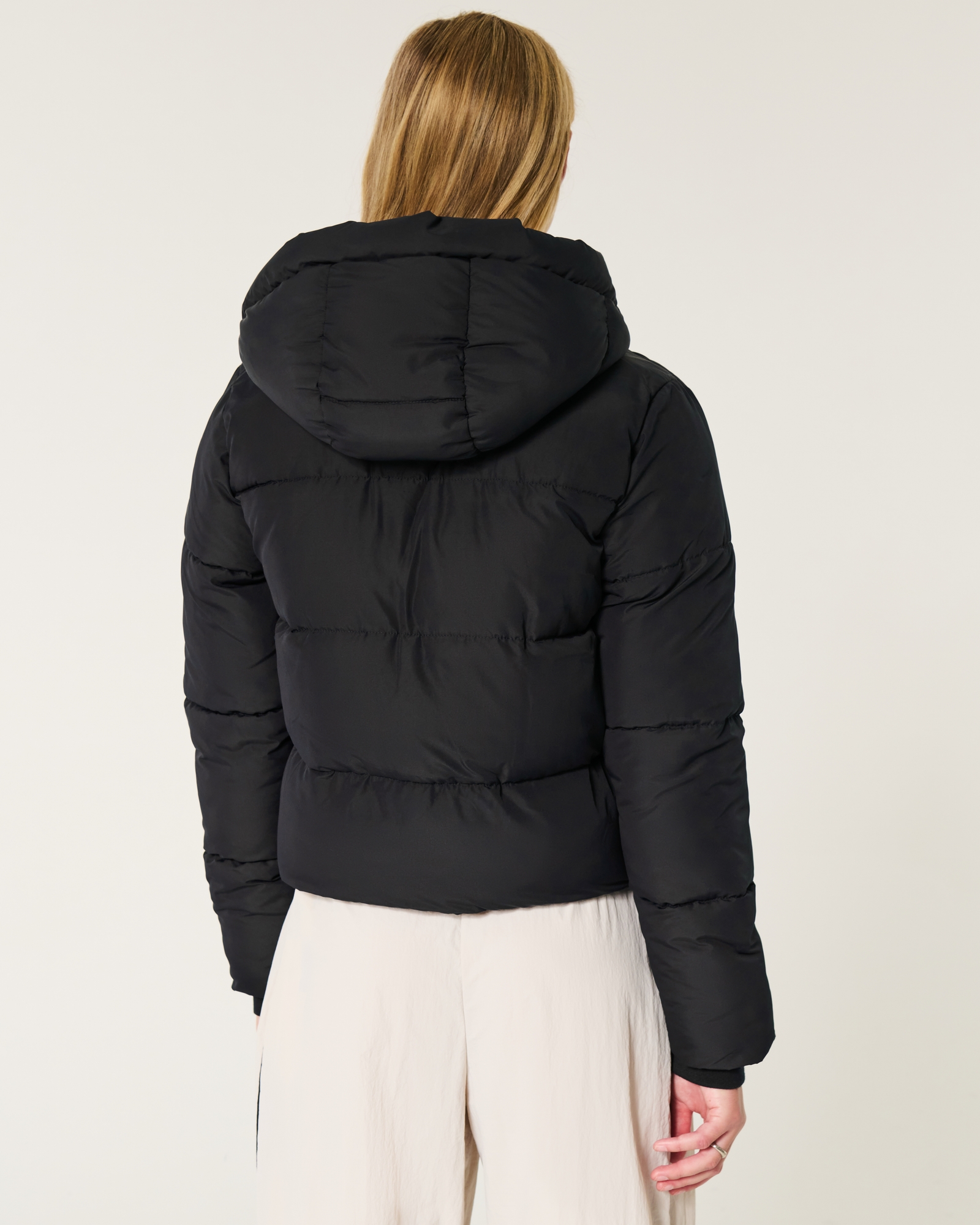 Puffer Jacket Hollister Stretch Cozy Lined Parka Review Hollister