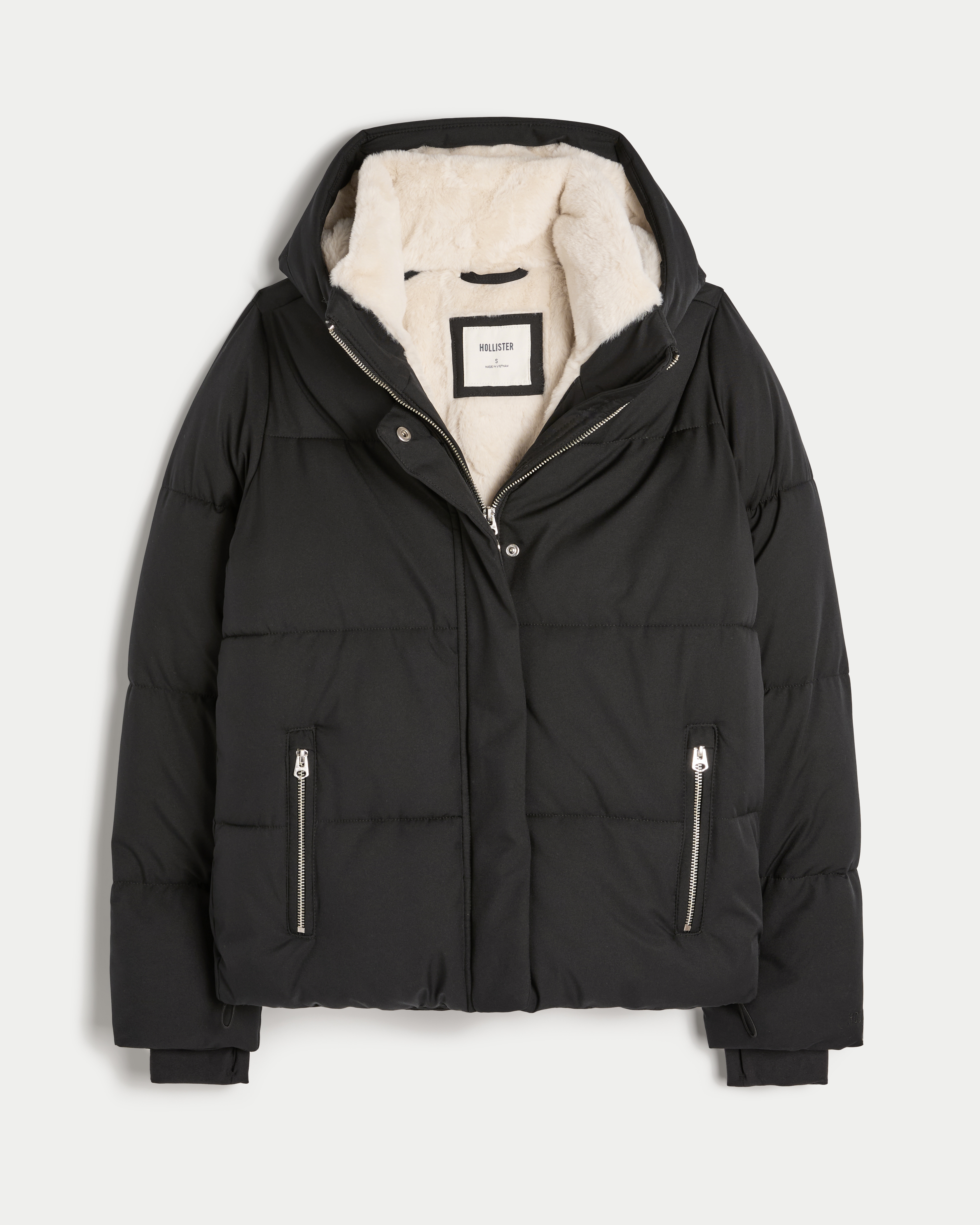 Hollister winter jackets on sale