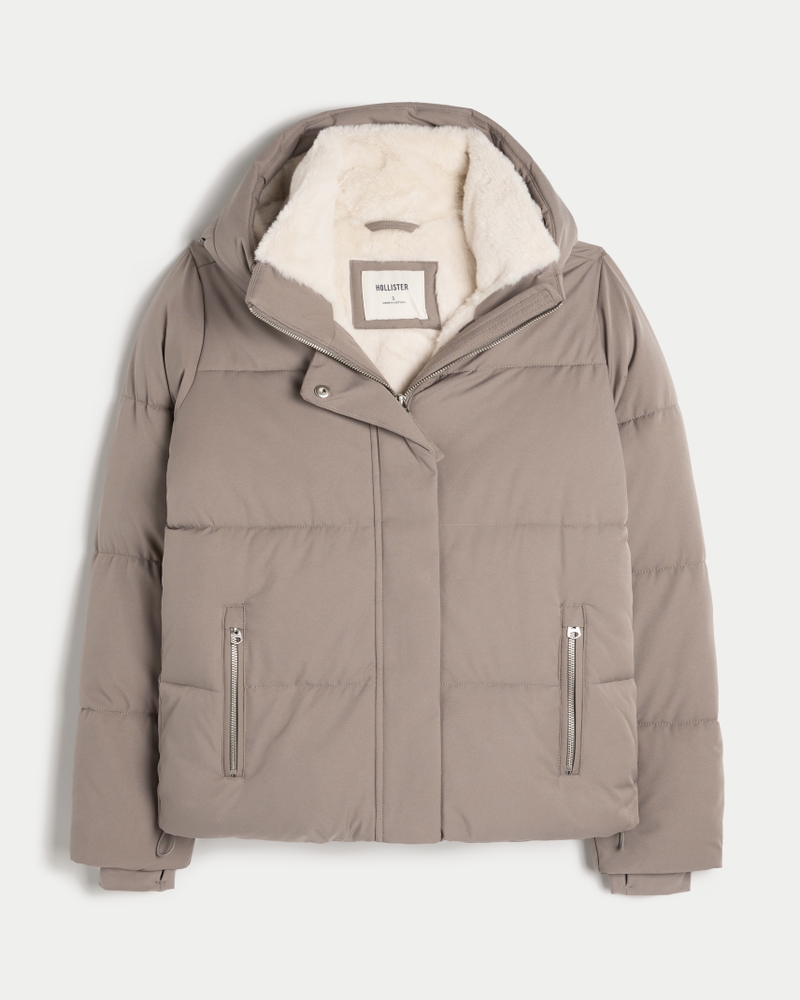 Hollister puffer jacket on sale