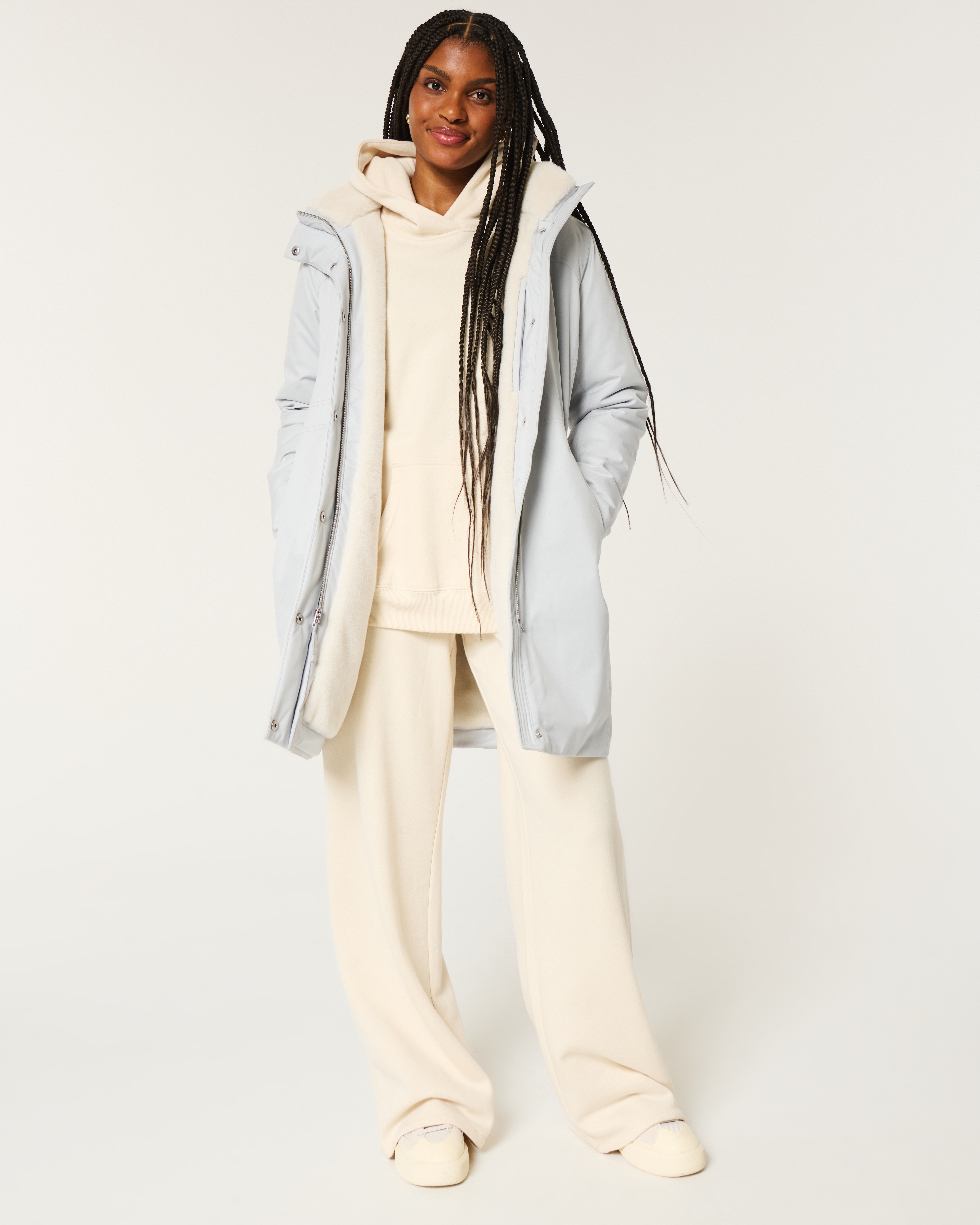 All-Weather Sherpa-Lined Parka