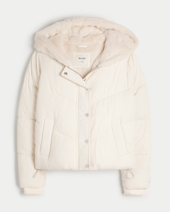 Hollister puffer parka new arrivals