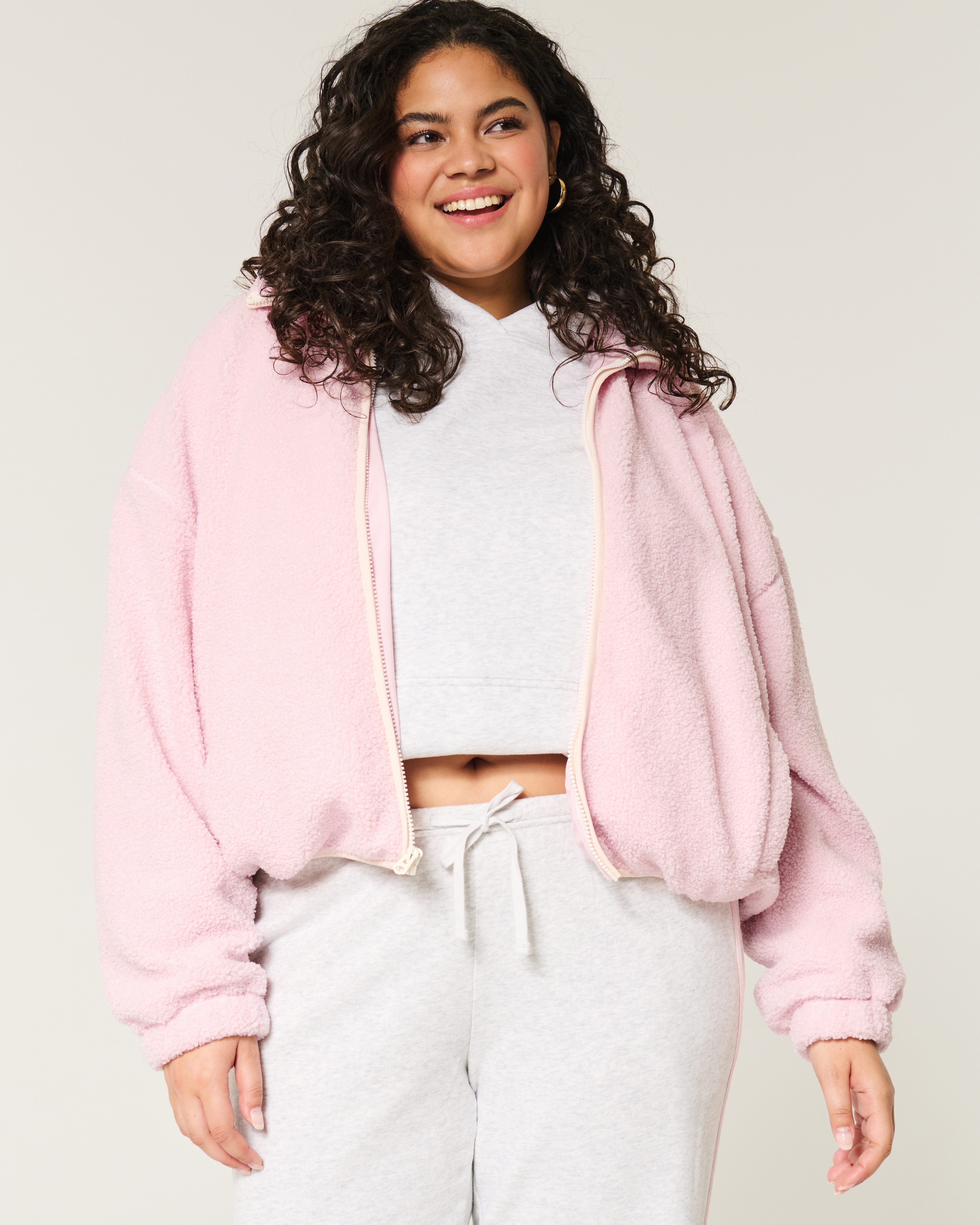 Sherpa Fleece Jacket