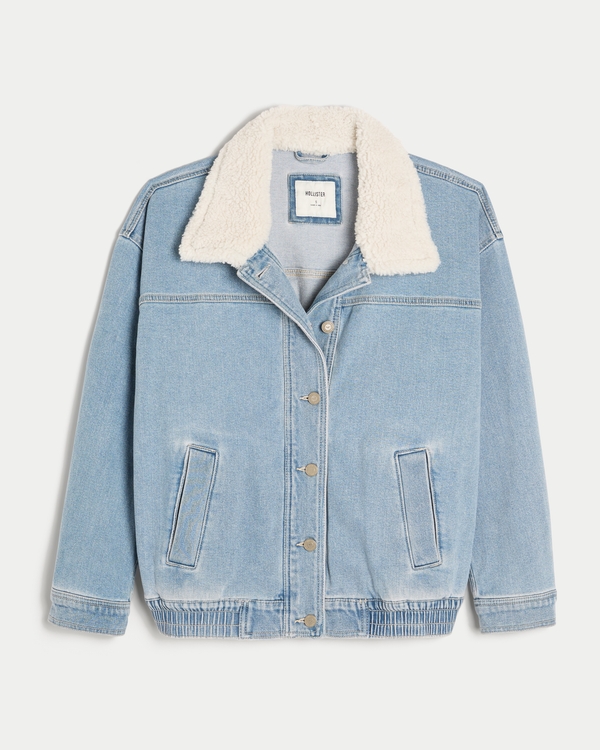 Light Wash Denim Jacket, Light Wash view 1