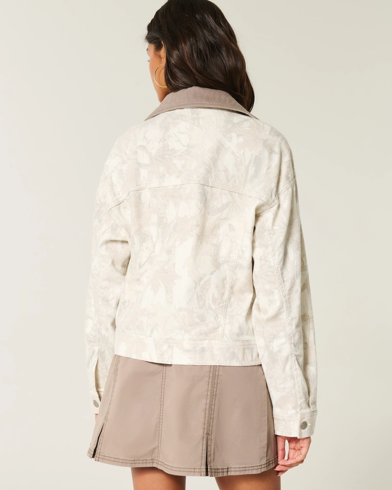 Camo Denim Workwear Jacket