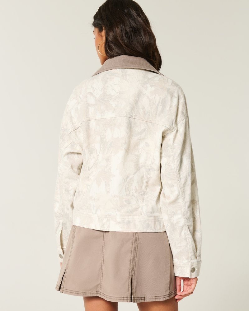Camo Denim Workwear Jacket