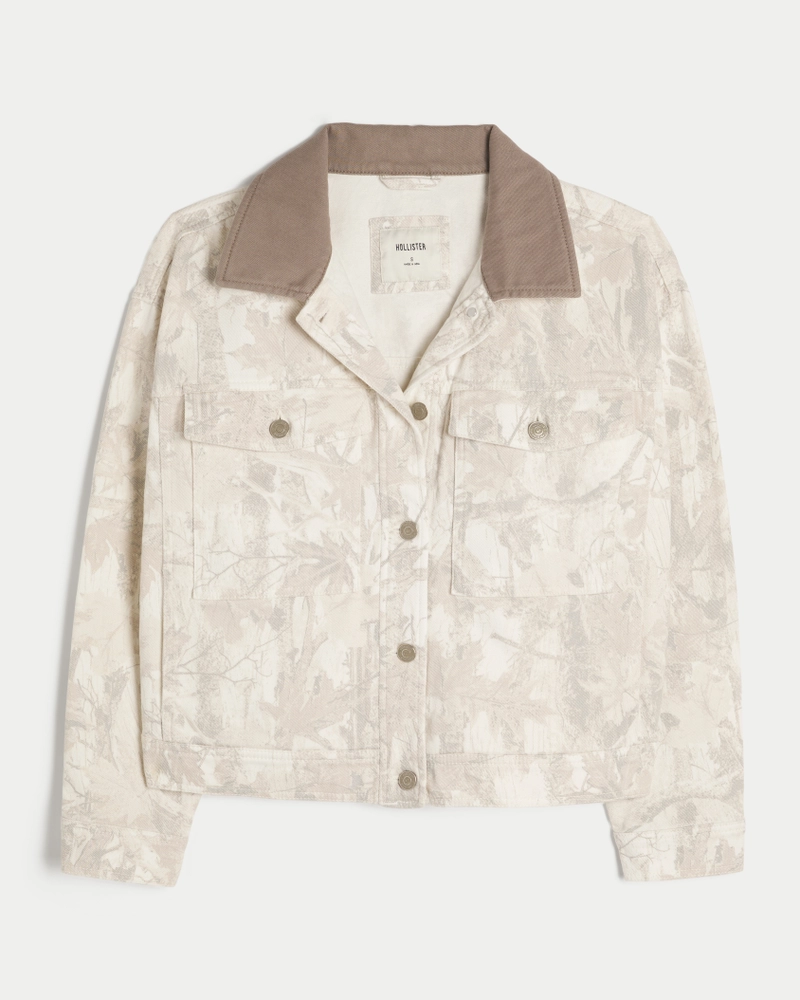 Camo Denim Workwear Jacket